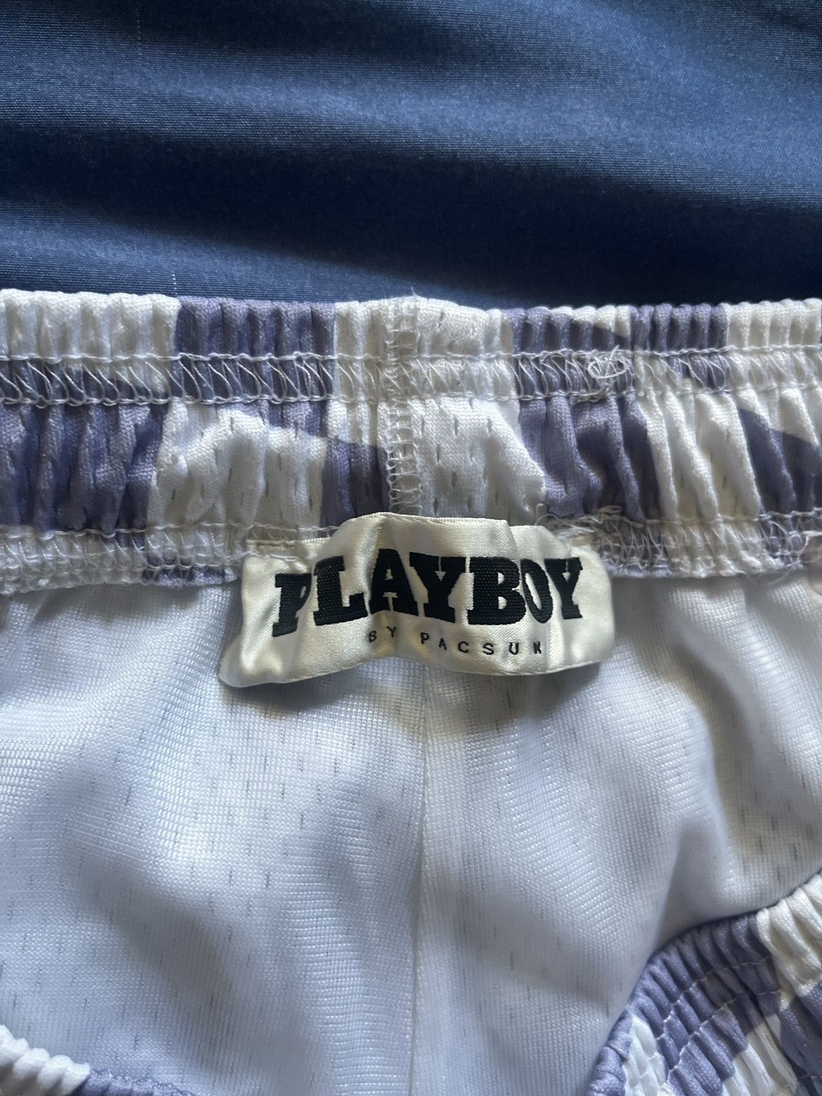 Pacsun × Playboy Playboy Mesh Shorts Purple Size US 32 / EU 48 - 3 Thumbnail