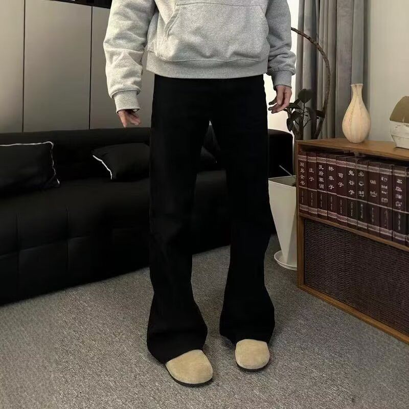 Japanese Brand × Jean Retro loose casual micro flared jeans Size US 32 / EU 48 - 6 Thumbnail