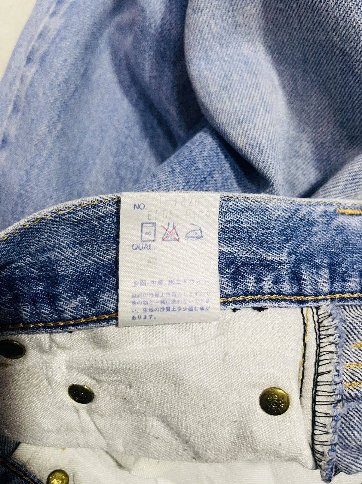 Edwin Edwin Distressed Jeans (16) Size US 30 / EU 46 - 10 Thumbnail