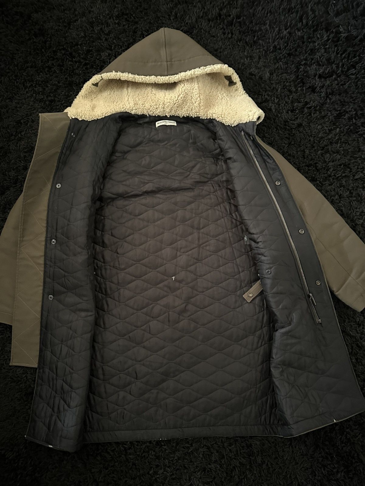 Balenciaga Balenciaga 2016 pre Fall Military parka sz46 oversized Size US S / EU 44-46 / 1 - 3 Thumbnail