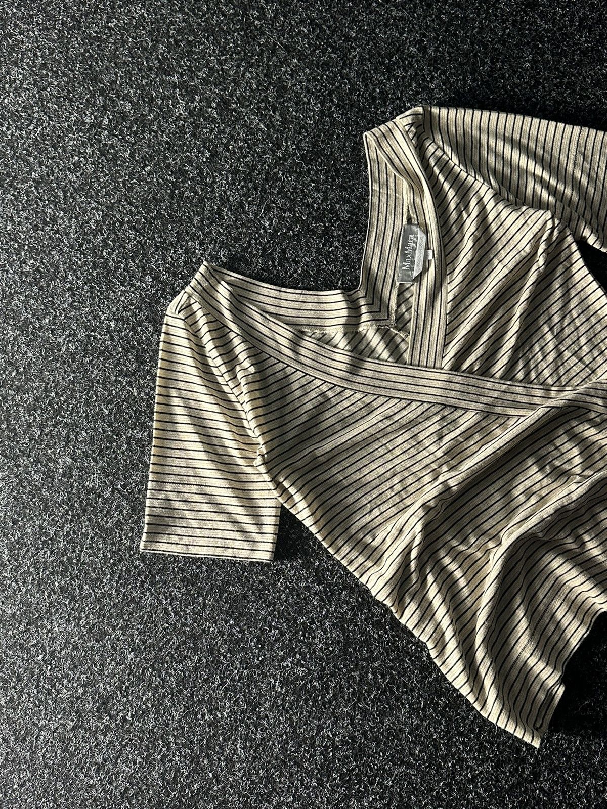 Japanese Brand × Max Mara 🚨ONLY FOR JAPAN MAX MARA AVANT GARDE Y2K LUXURY BLOUSE Size L / US 10 / IT 46 - 2 Thumbnail