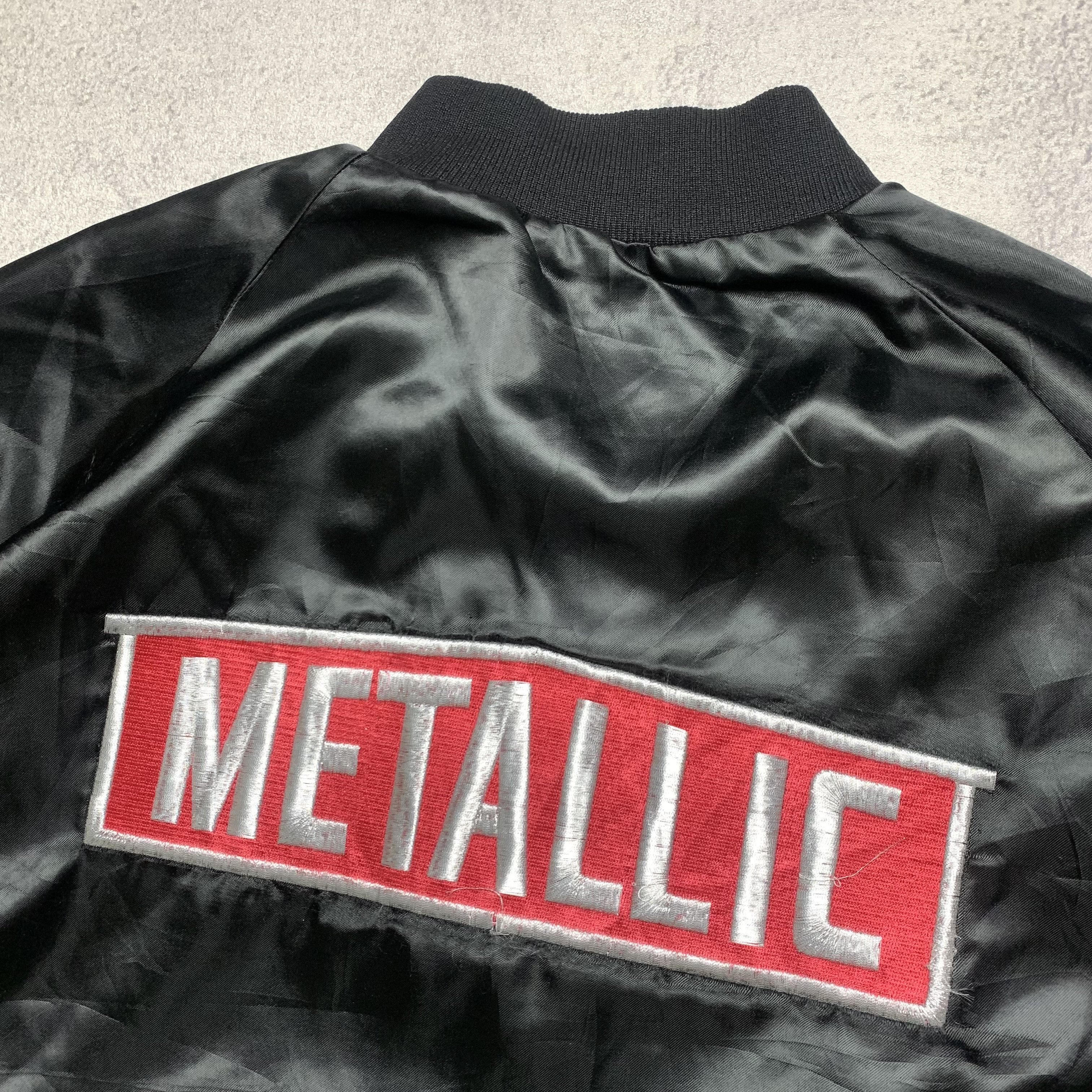 Vintage Vintage Dunbrooke Jacket Metallic Bomber Satin Size US XL / EU 56 / 4 - 4 Thumbnail