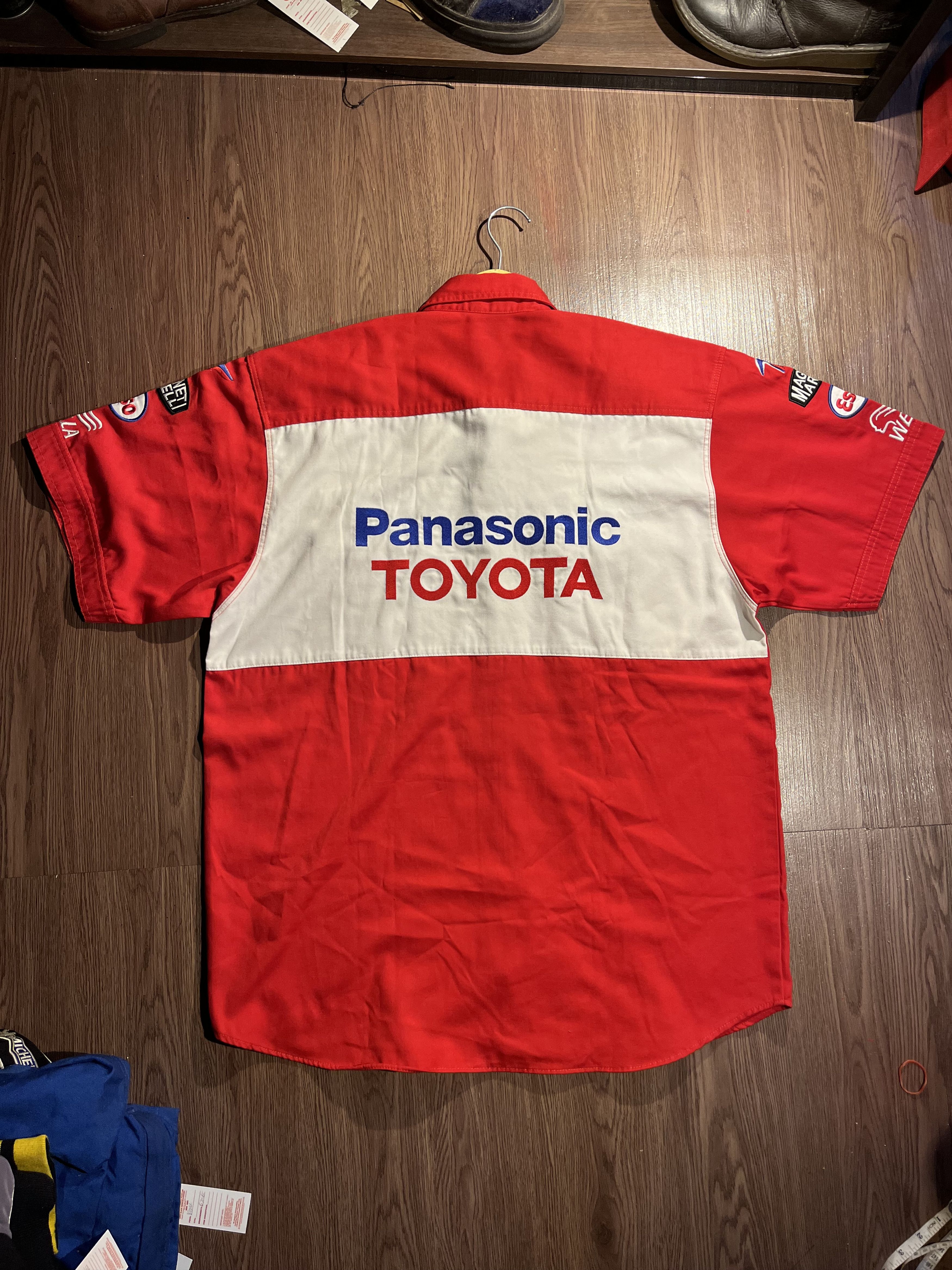 Japanese Brand Toyota Panasonic Racing Team Workshirt Size US XL / EU 56 / 4 - 1 Thumbnail