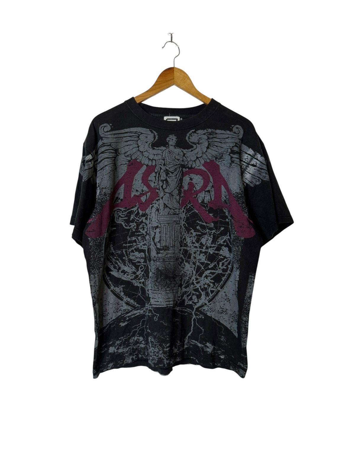 Japanese Brand × Vintage Reversal asra fullprint Tshirt Size US L / EU 52-54 / 3 - 1 Thumbnail
