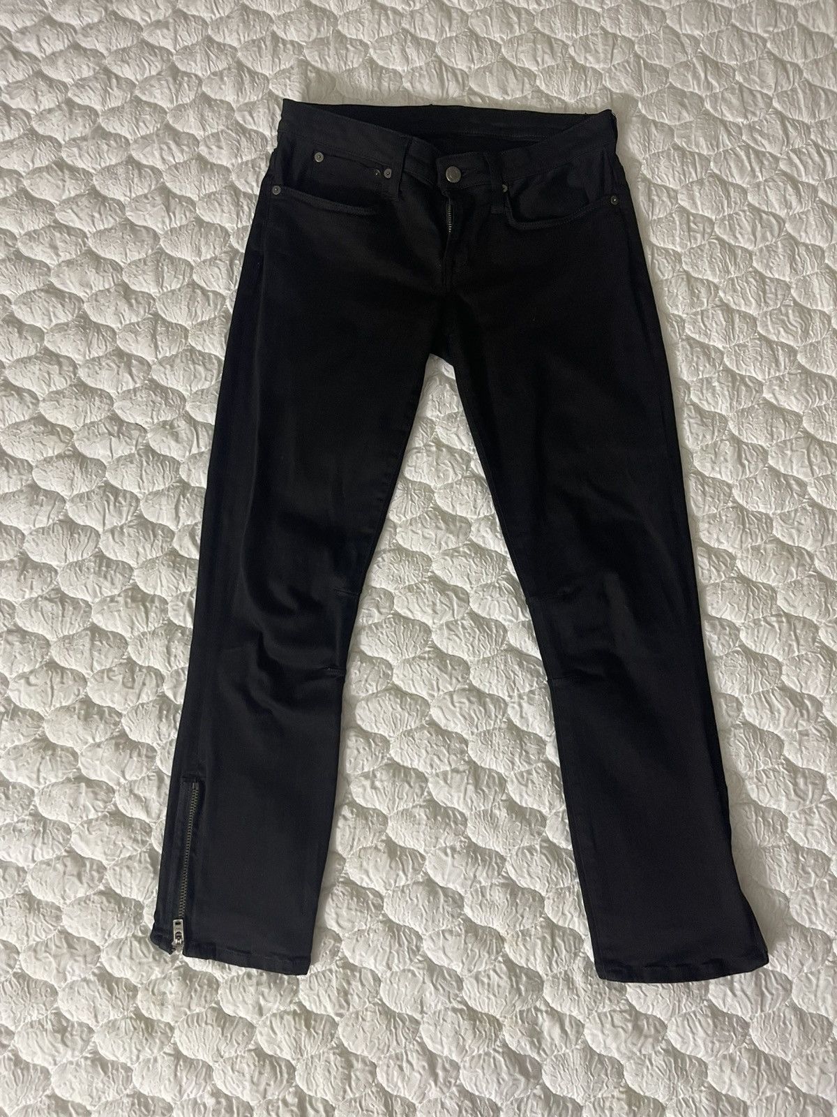 Helmut Lang Helmut Lang zipper jeans Size 28" / US 6 / IT 42 - 1 Thumbnail