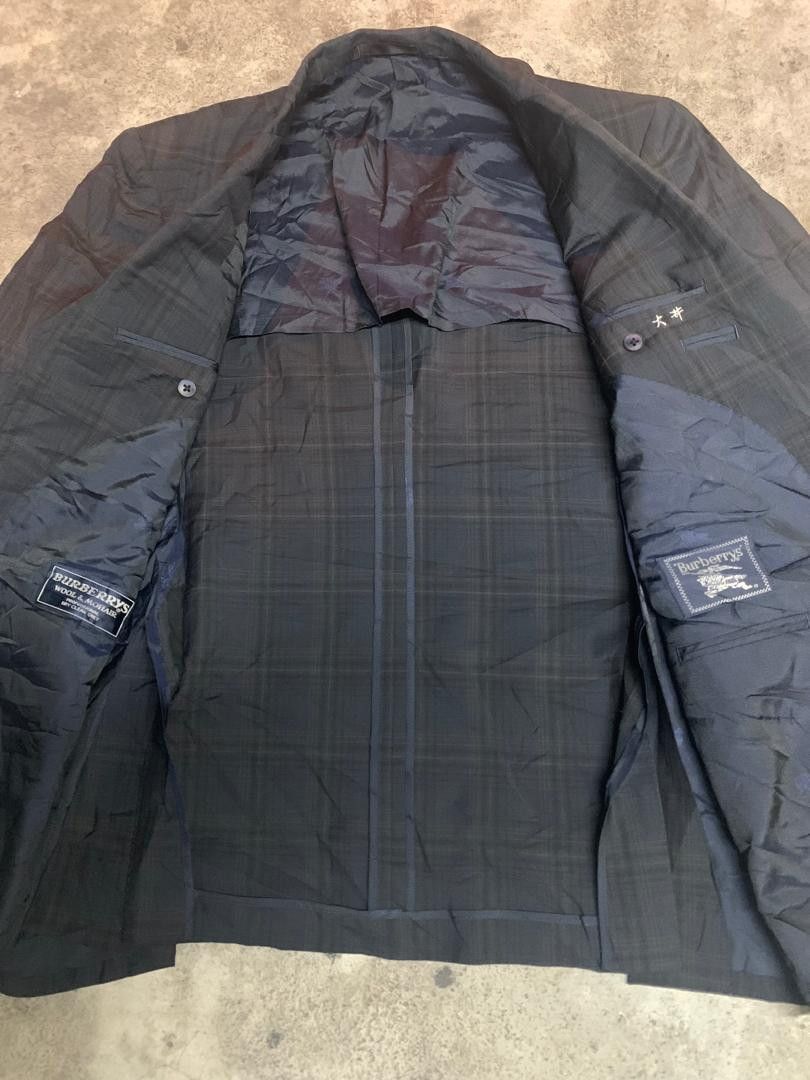 Burberry Vintage Burberrys mohair&wool Blazer Size 44R - 8 Thumbnail