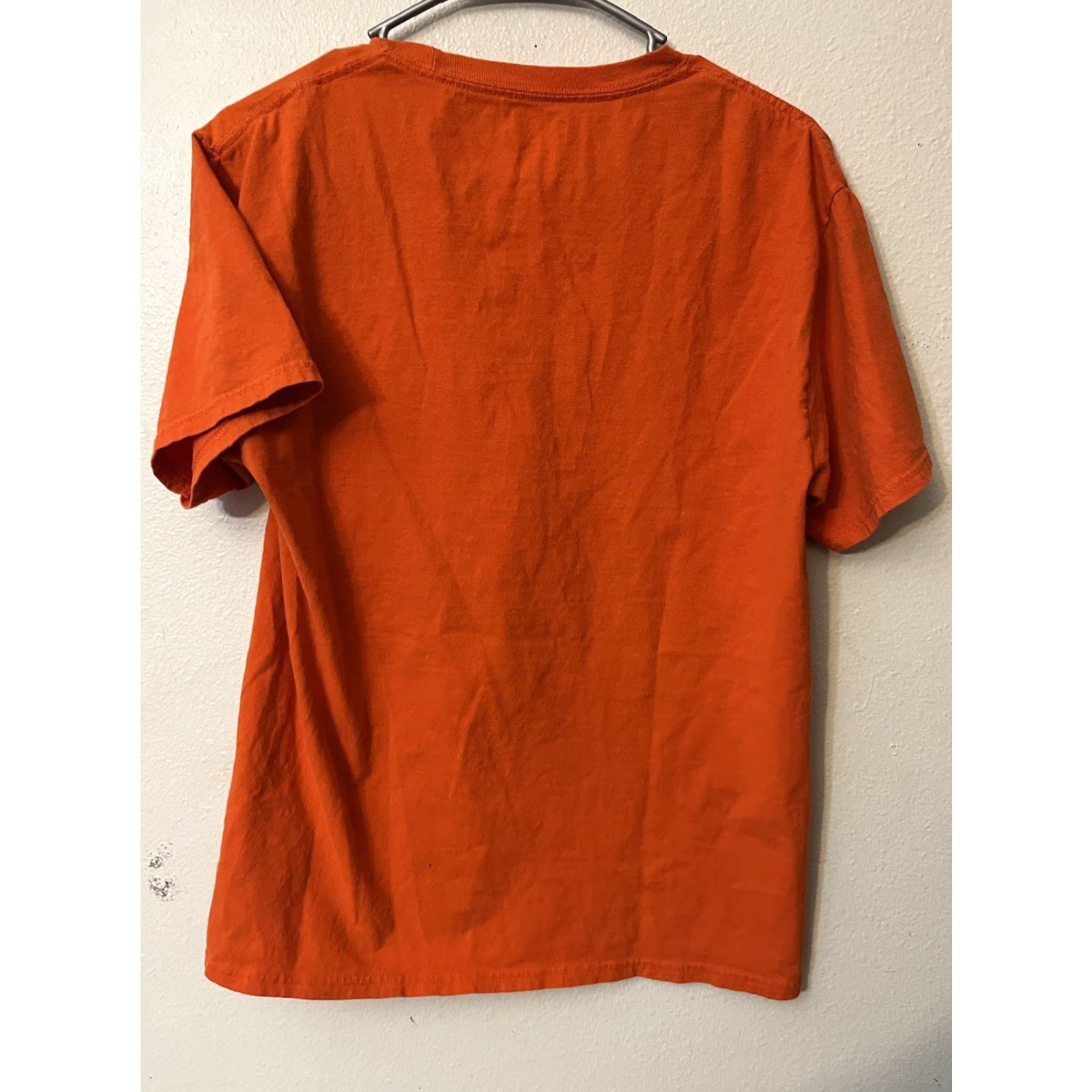 Champion Bergen College T-Shirt Men’s M Orange Bulldogs Champion Short Sleeve Crew Neck Graphic Tee Sports Logo May be Vintage Boys Mens Girls Size US M / EU 48-50 / 2 - 3 Thumbnail
