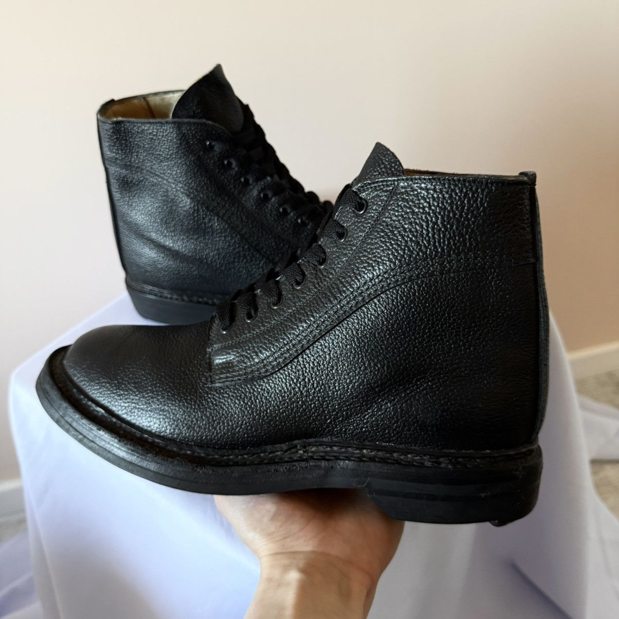 A.S.98 Vintage 60s British Army Combat Military Boots Size US 9 / EU 42 - 7 Thumbnail