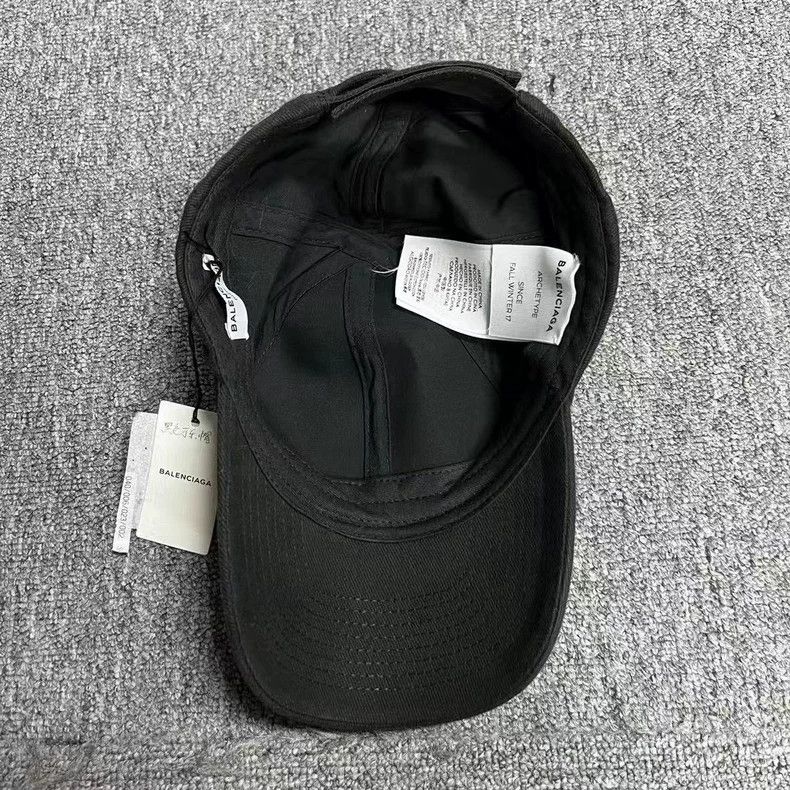Balenciaga Balenciaga Black coke baseball cap 2505-Nextarrow Size ONE SIZE - 3 Thumbnail