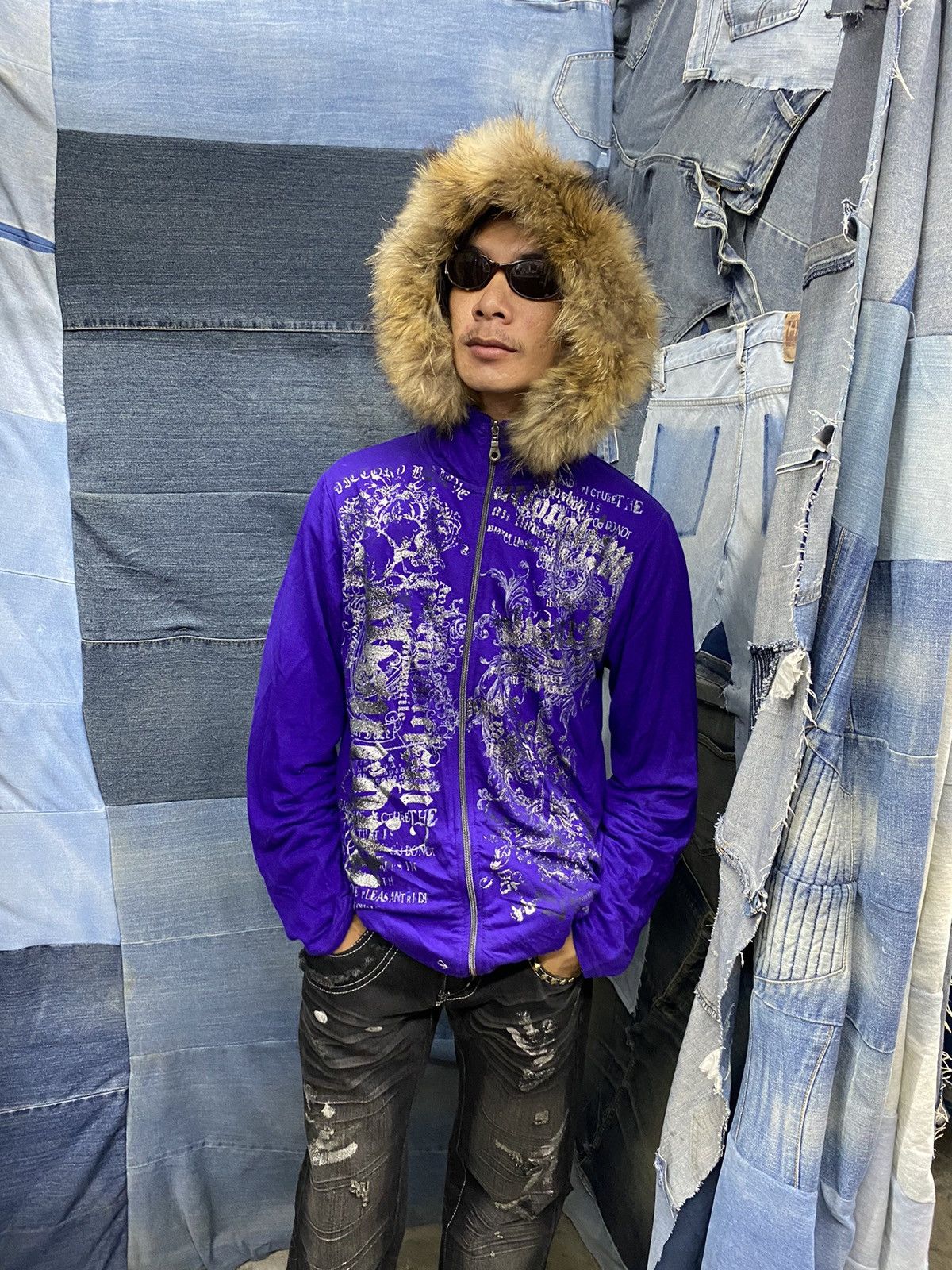 Beauty Beast × If Six Was Nine × Japanese Brand Fur hoodie poem beaumere japan Size US M / EU 48-50 / 2 - 4 Thumbnail