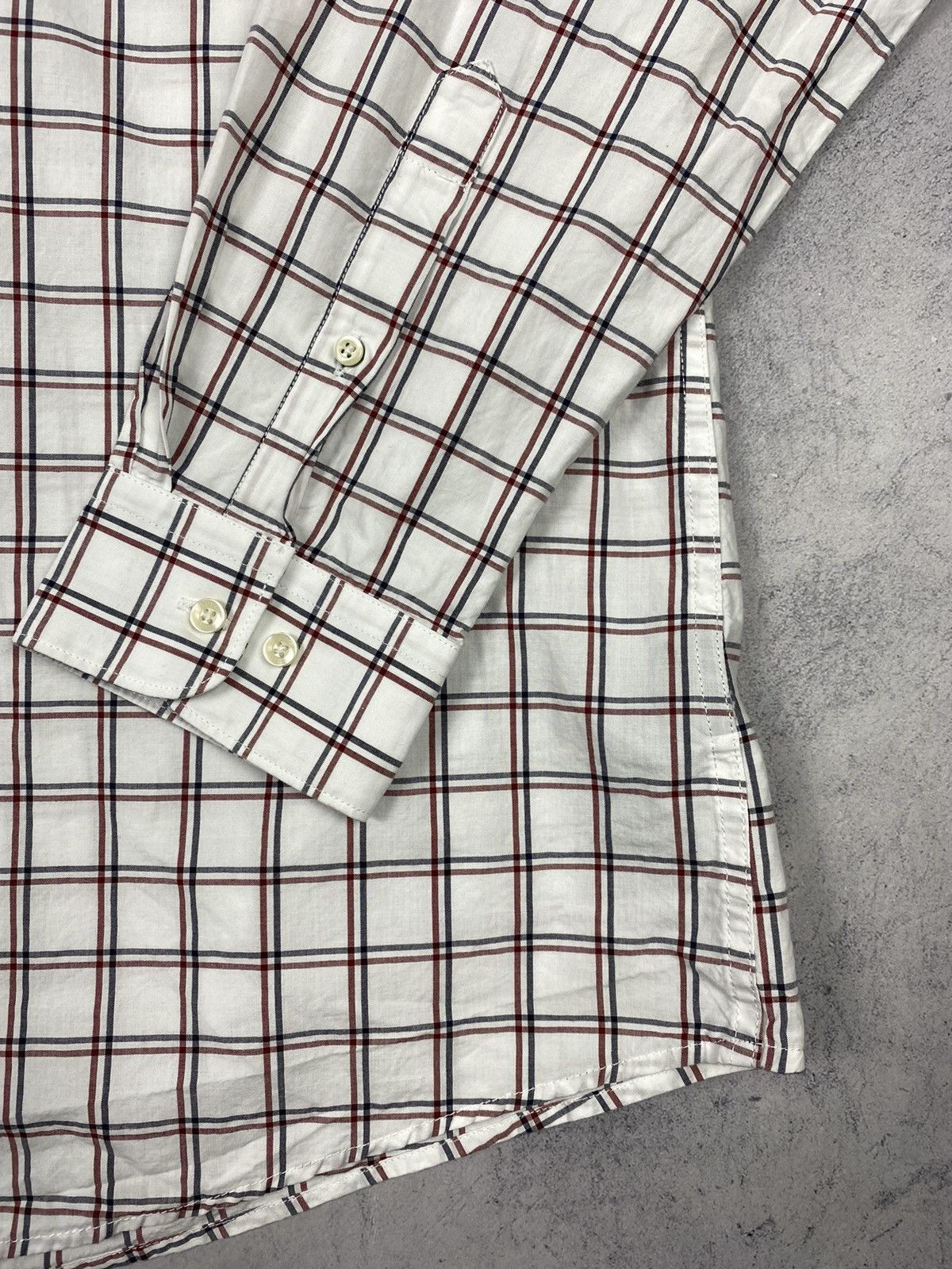 Barbour Barbour Checkered Long Sleeve Button Up Shirt Size US XL / EU 56 / 4 - 4 Thumbnail