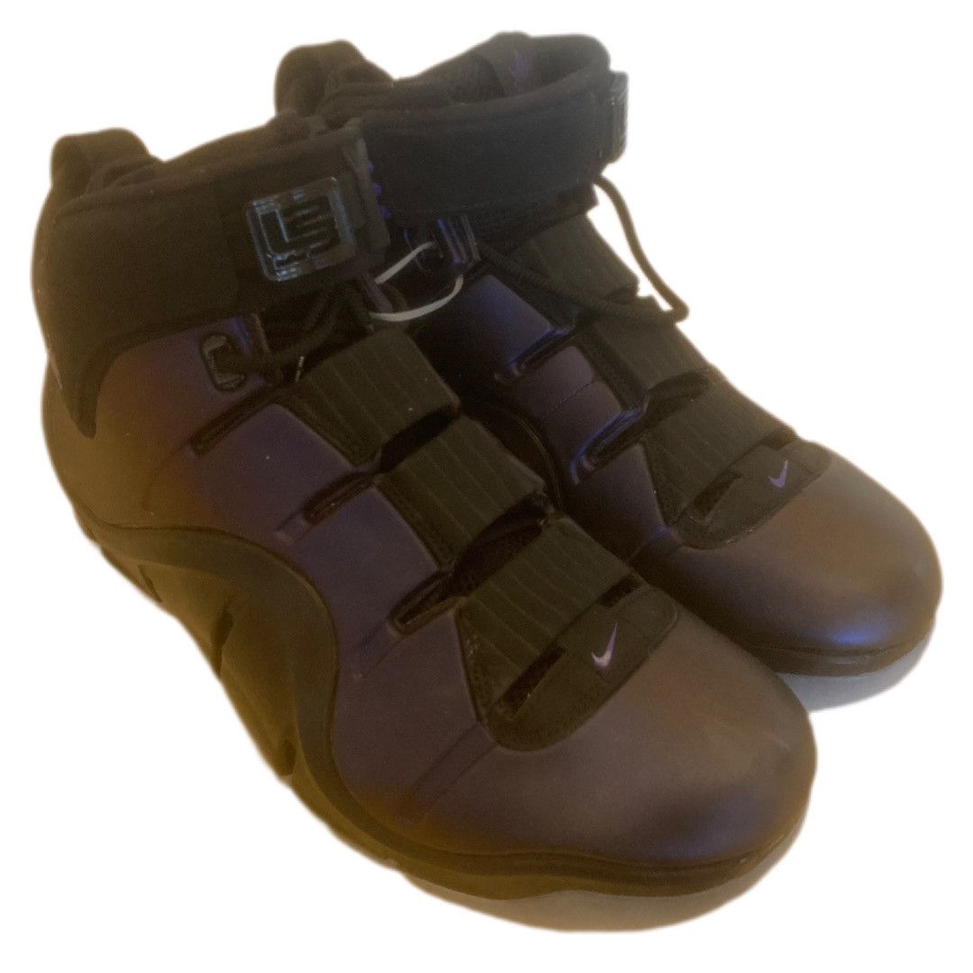 Nike Nike Zoom LeBron 4 Eggplant Men's - FN6251-001 - US 10 Size US 10 / EU 43 - 2 Thumbnail