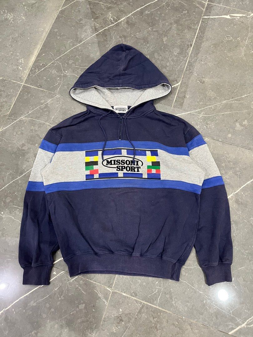 Missoni Vintage Missoni Sports Hoodie Size US M / EU 48-50 / 2 - 2 Thumbnail