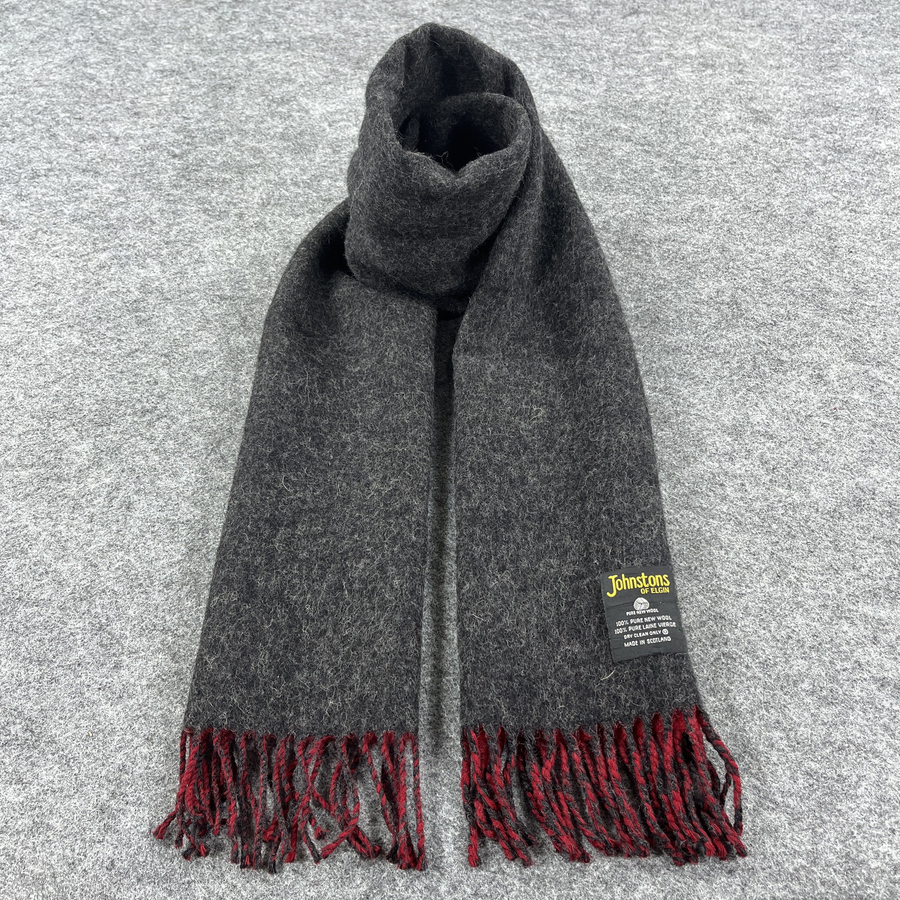 Johnstons Of Elgin × Vintage Johnstons Of Elgin Scarf / Muffler