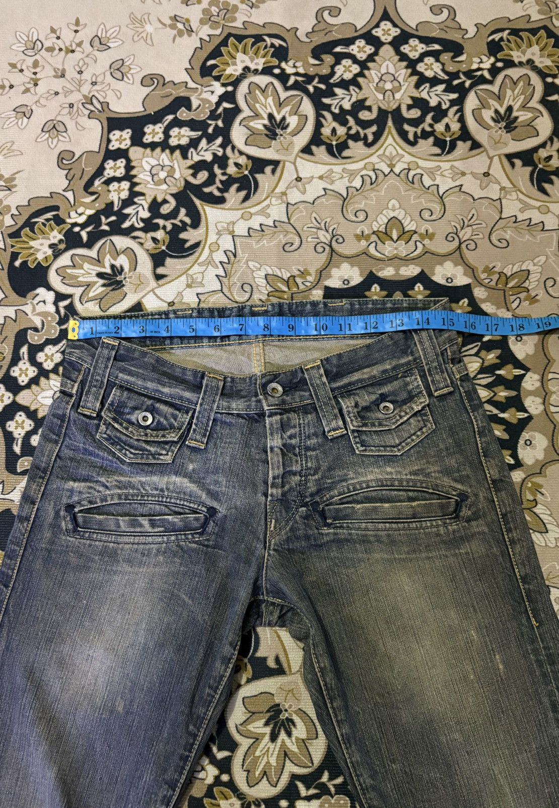 Designer × G-Star 🔥Flare🔥🔥G-STAR RAW Multipocket Distressed Flare Denim Size US 30 / EU 46 - 16 Thumbnail