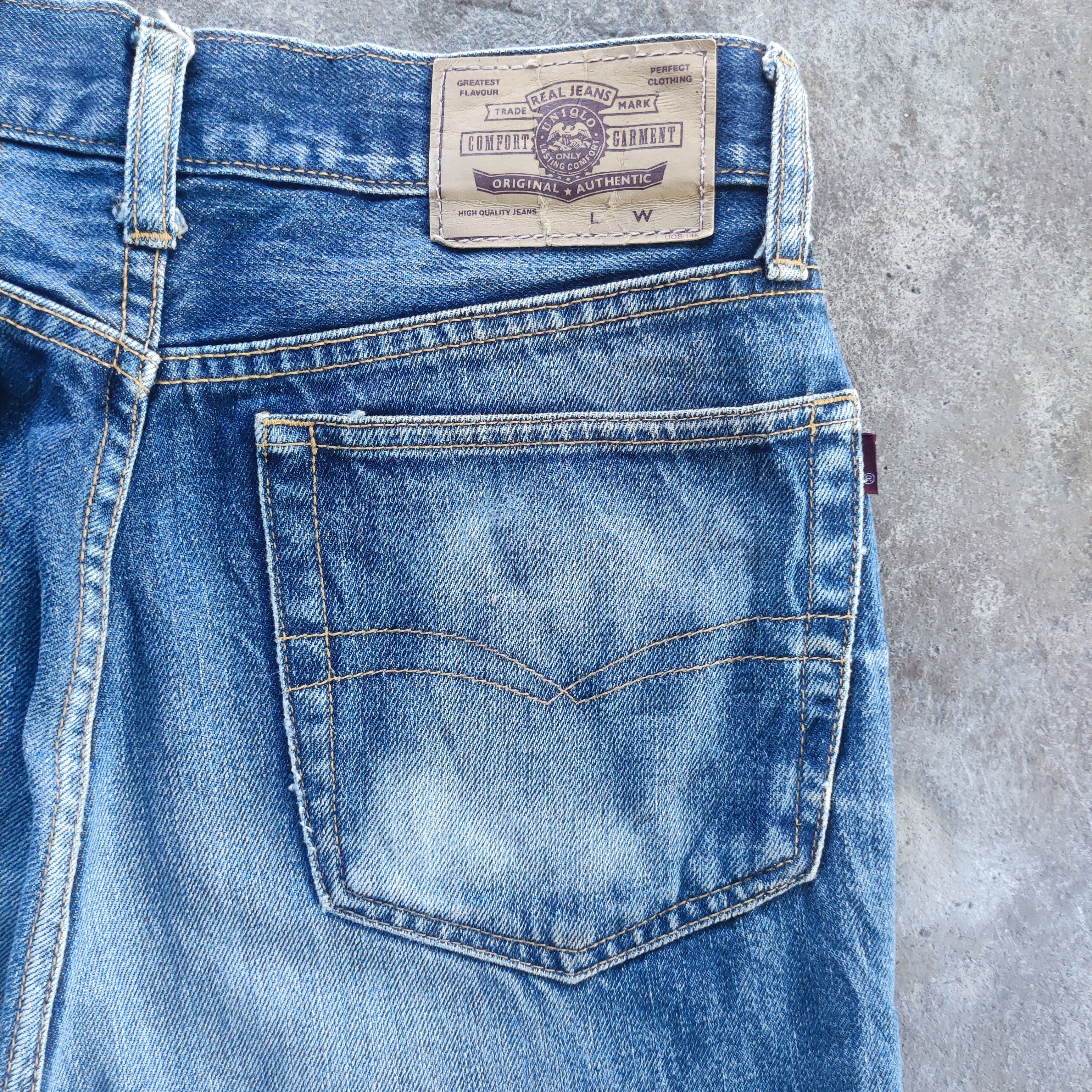 Japanese Brand Vintage Japanese Brand Buggy Jeans Ripped Faded Pants Size US 30 / EU 46 - 12 Thumbnail