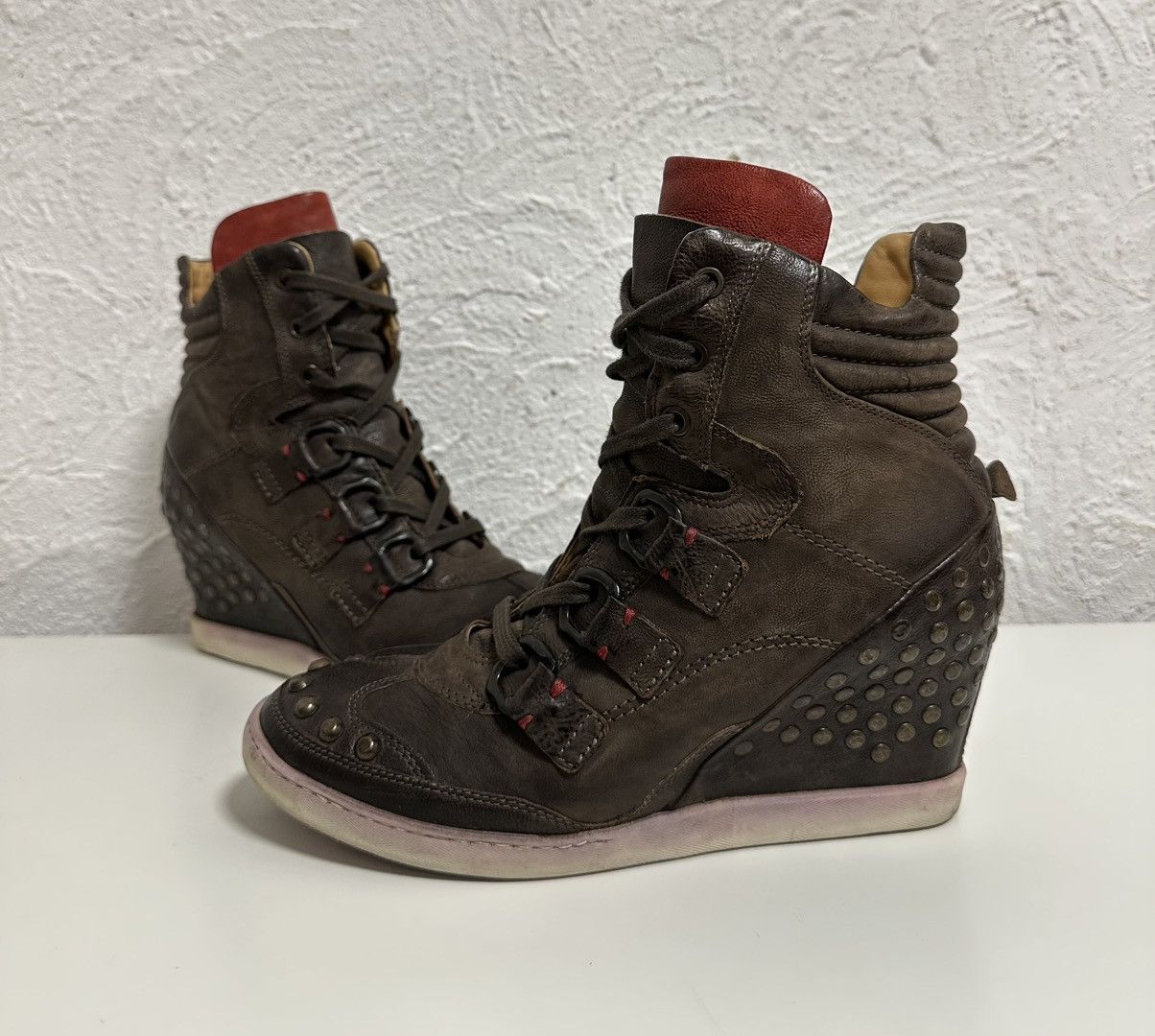 Hysteric Glamour Airstep Women’s Sneakers Size 40 Vintage Y2K 2000s Leather Size US 9 / IT 39 - 4 Thumbnail