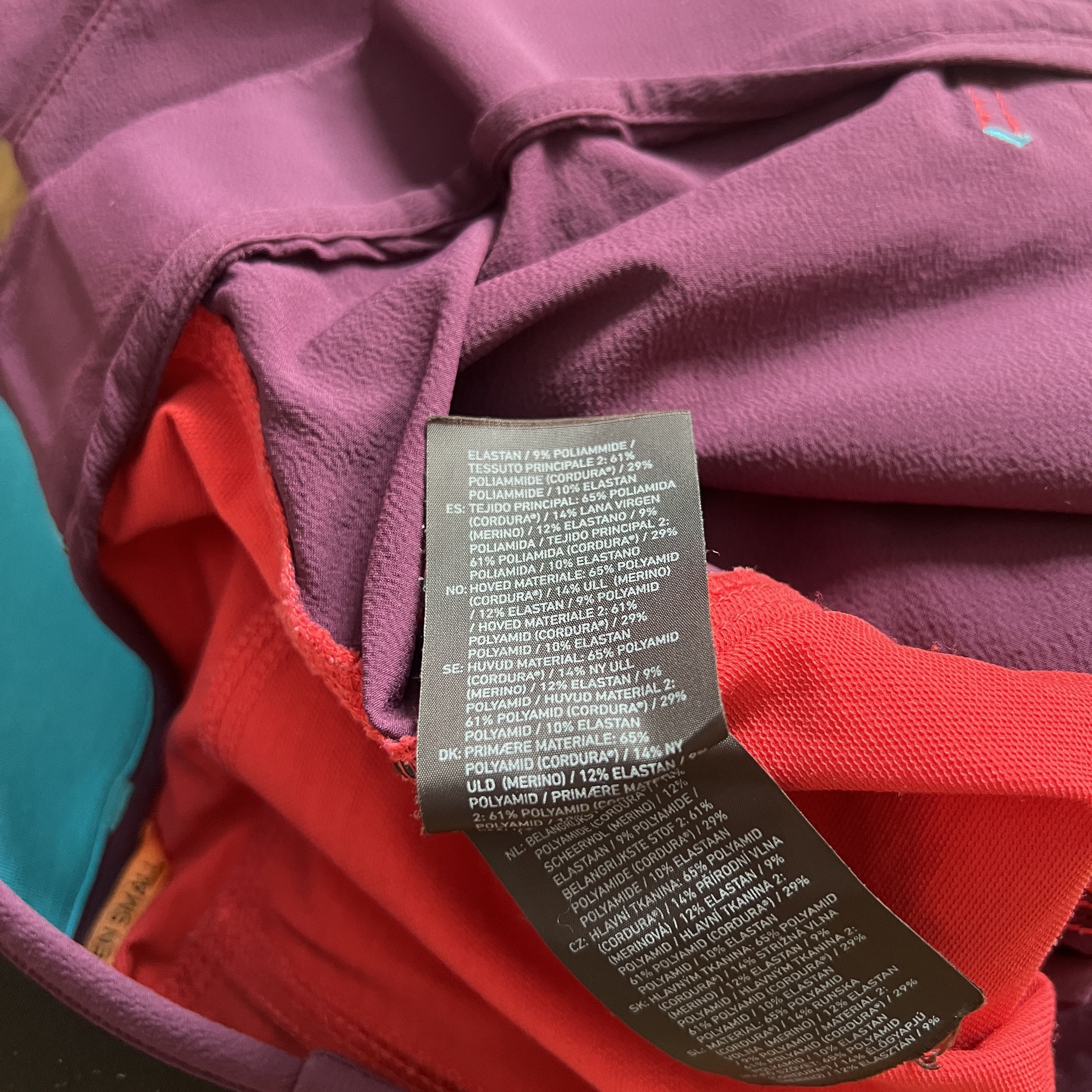 Arc'teryx × ORTOVOX Women's ORTOVOX Cordura Fabrics Merino Outdoor Pink Pants Size 29" - 9 Thumbnail