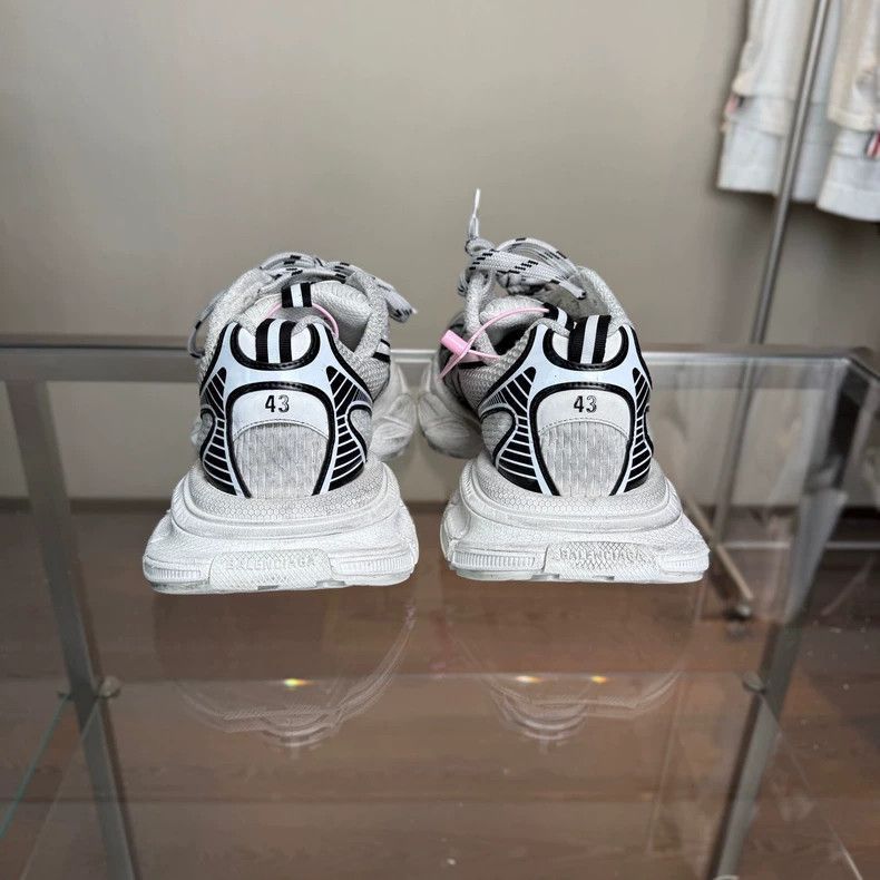 Balenciaga Balenciaga 3XL Gray White Sneakers-2505 Size US 10 / EU 43 - 4 Thumbnail