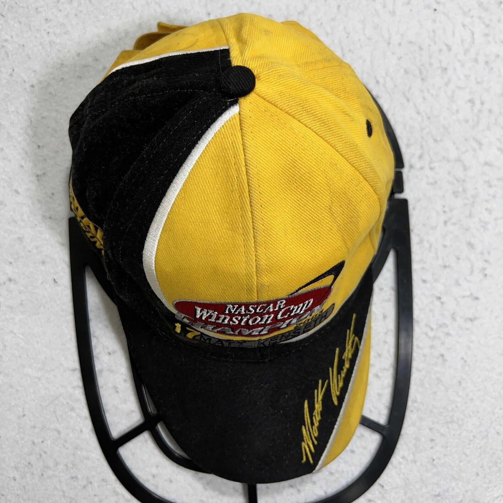 NASCAR Vintage 2003 NASCAR Winston Cup Champion Matt Kenseth Hat Size ONE SIZE - 7 Thumbnail