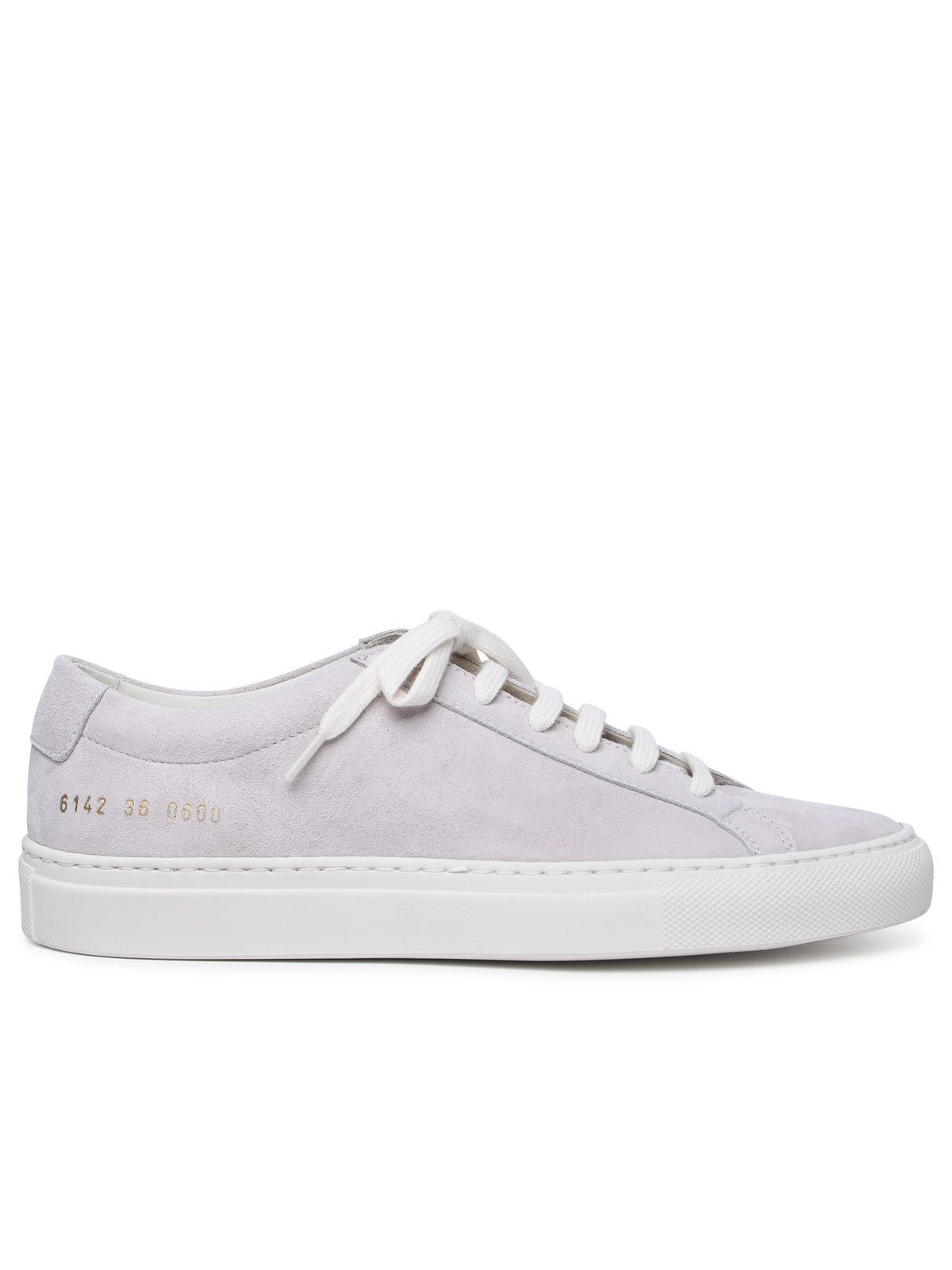 image of Common Projects 'contrast Achilles' Suede Nude Sneakers, Women's (Size 7)