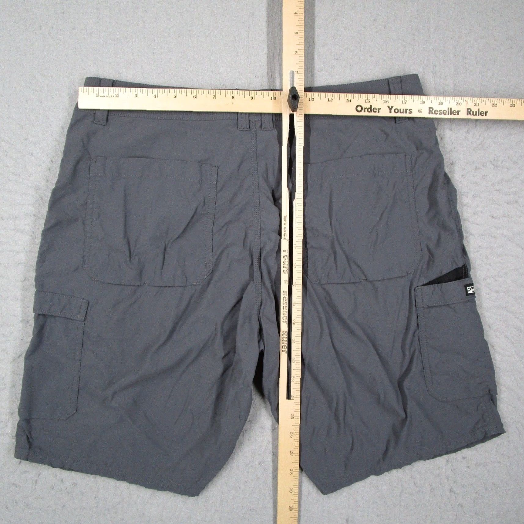 Vintage Pelagic Mens Fishing Shorts Size 36 Gray High Performance Cargo Hybrid 61226 Size US 36 / EU 52 - 5 Thumbnail