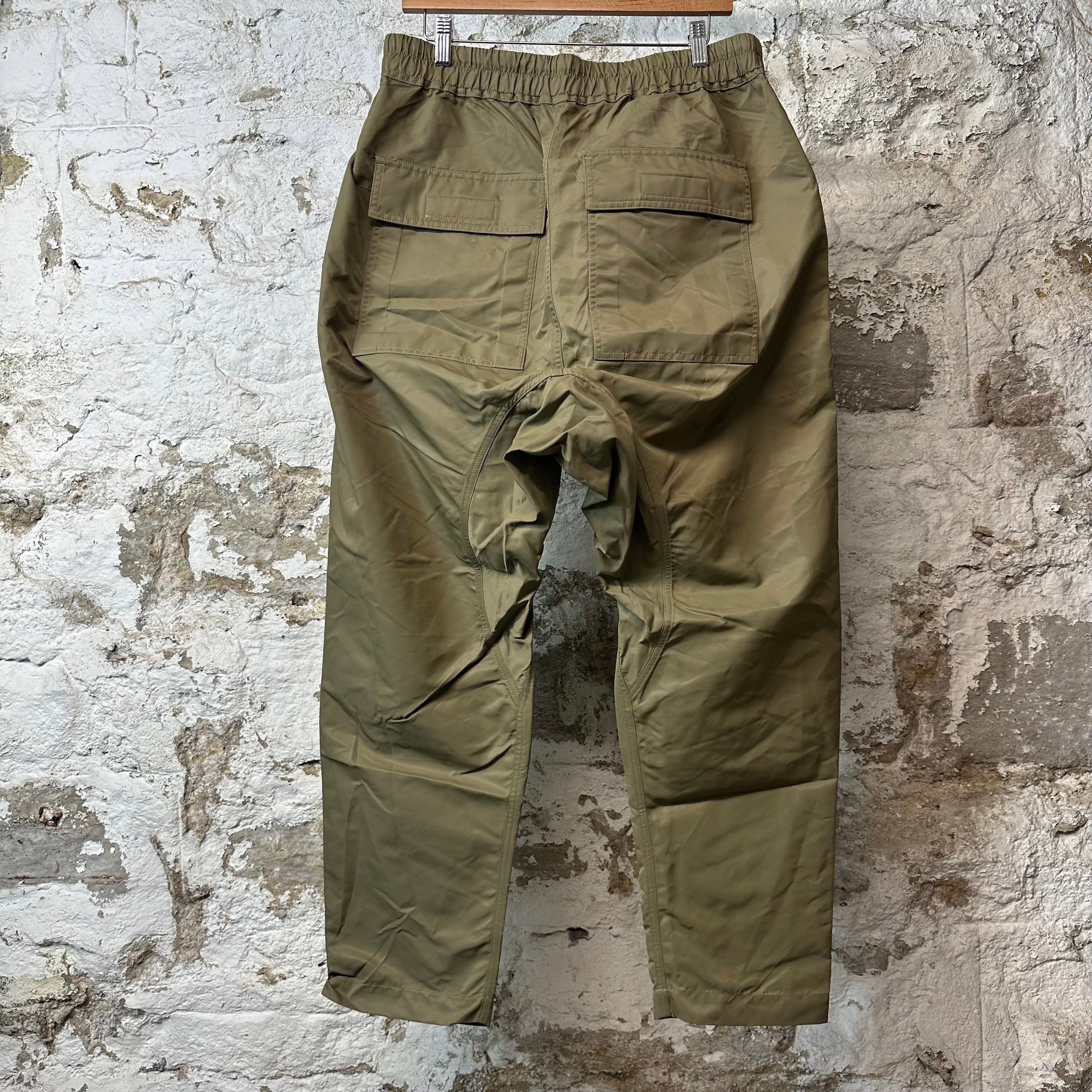 Rick Owens Rick Owens Pale Green Nylon Pants Sz L Size US 34 / EU 50 - 2 Thumbnail