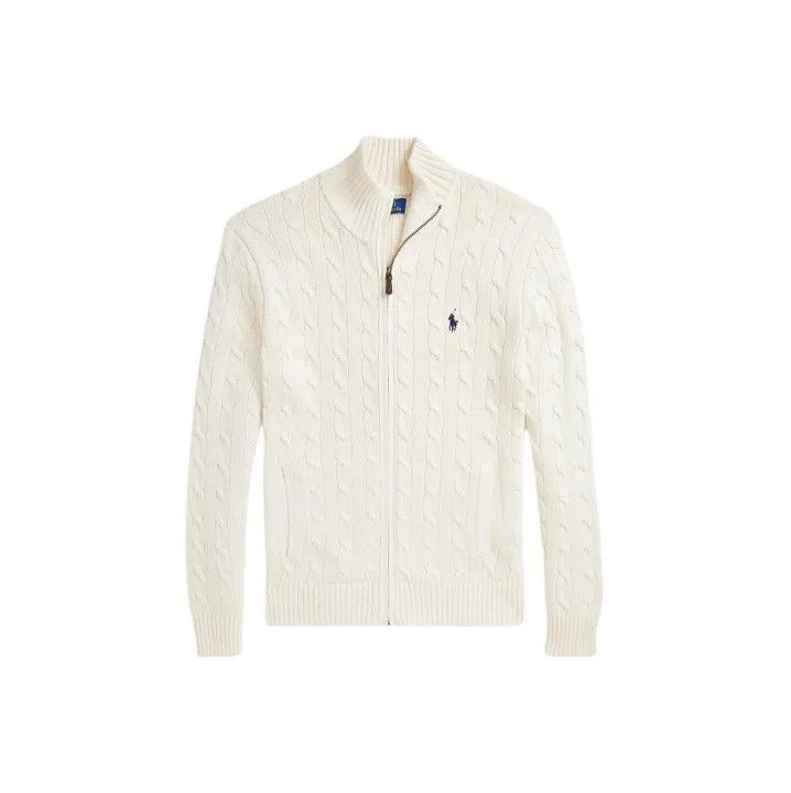 Polo Ralph Lauren Polo Ralph Lauren Logo Stand Collar Long-Sleeve Knit Sweater Size US L / EU 52-54 / 3 - 1 Thumbnail