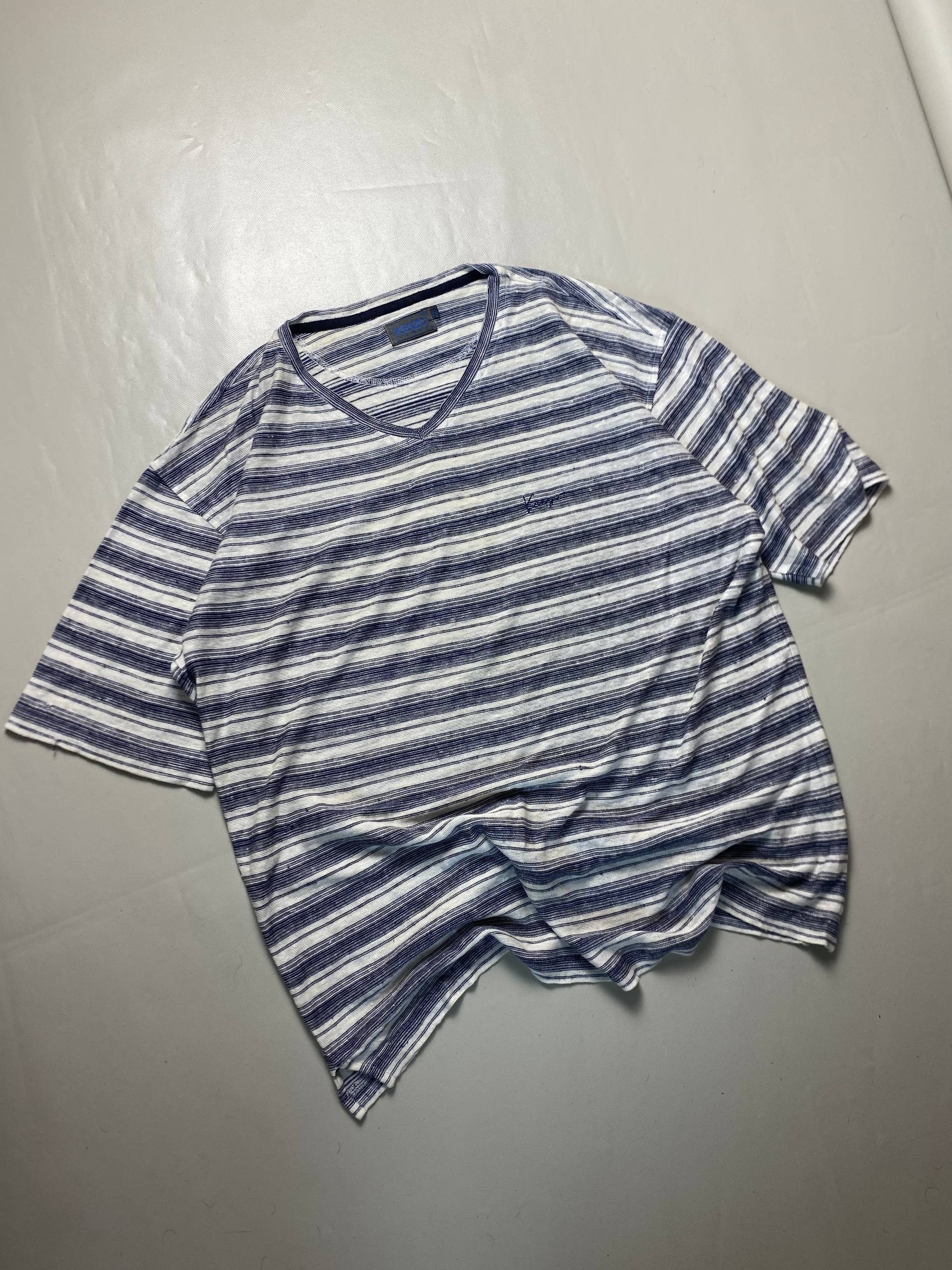 Kenzo Kenzo Vintage Linen T-shirts Size US XXL / EU 58 / 5 - 1 Thumbnail