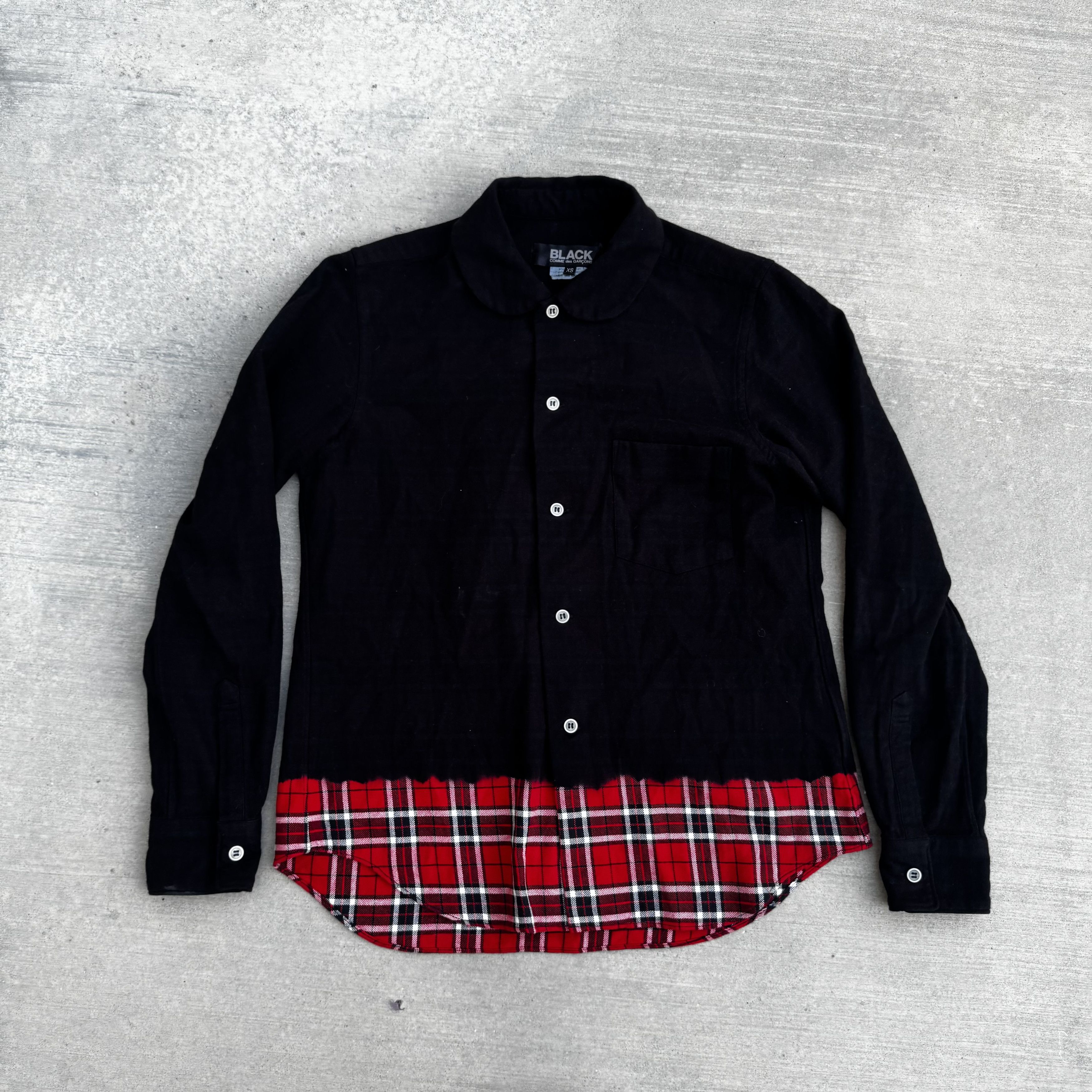 Comme des Garcons BLACK Comme des Garçons Red Checkered Longsleeve Size US XS / EU 42 / 0 - 1 Thumbnail