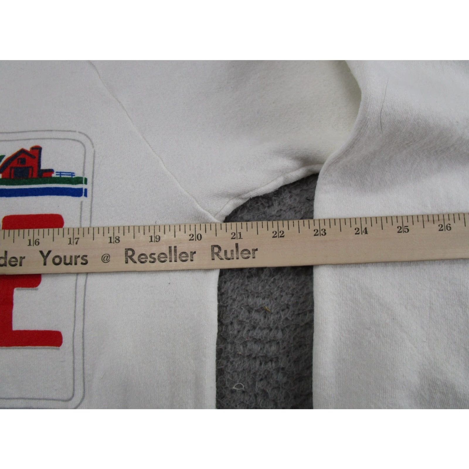 Fruit Of The Loom VTG Miller Hi Life Wisconsin License Plate Raglan Sleeve Sweatshirt L READ Size US L / EU 52-54 / 3 - 7 Thumbnail