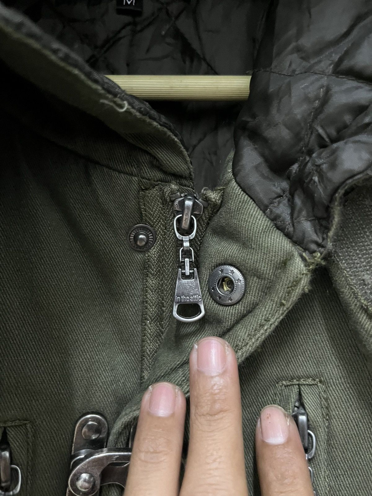 In The Attic In The Attic Rocker Garment Jacket Military Culture Size US M / EU 48-50 / 2 - 4 Thumbnail