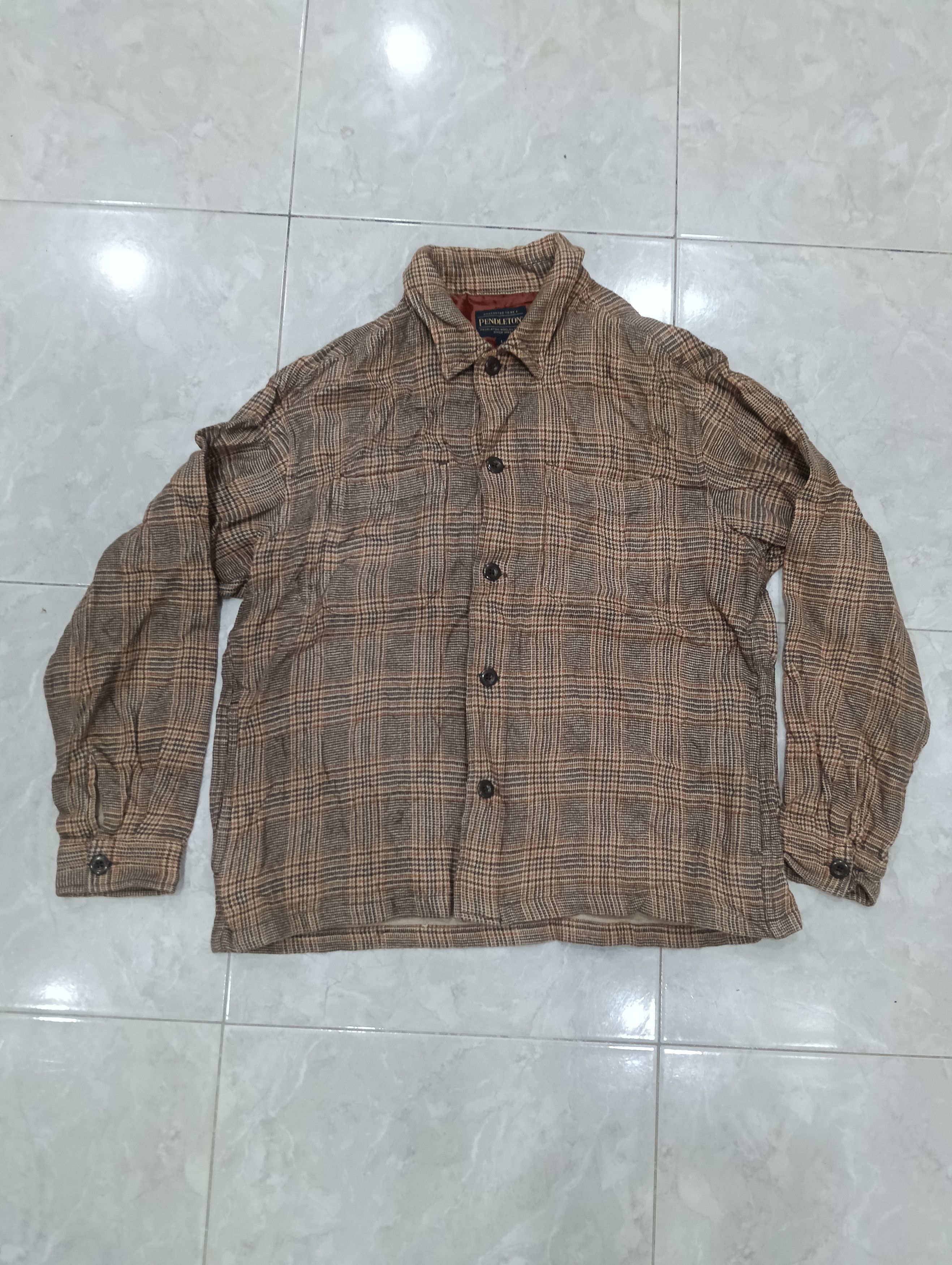Japanese Brand × Pendleton × Vintage Pendleton Checkered Size US L / EU 52-54 / 3 - 1 Thumbnail