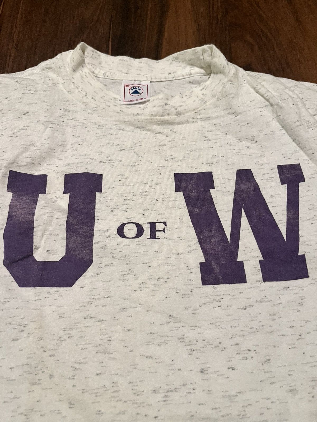 Delta Vintage college tee Size US XL / EU 56 / 4 - 4 Thumbnail