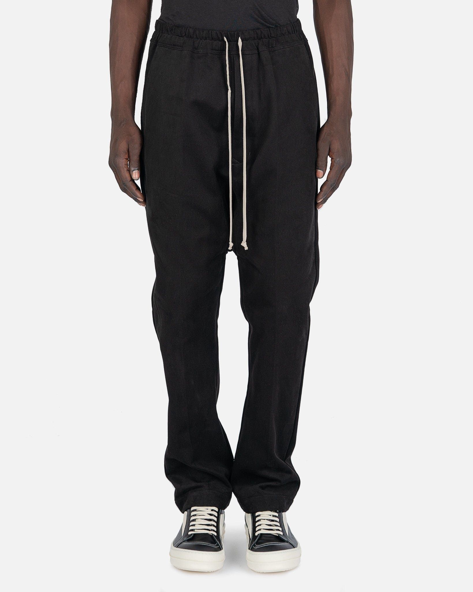 Rick Owens *NEW* TWILL FW22 DRAWSTRING DROP CROTCH PANTS 48 Size US 32 / EU 48 - 3 Thumbnail