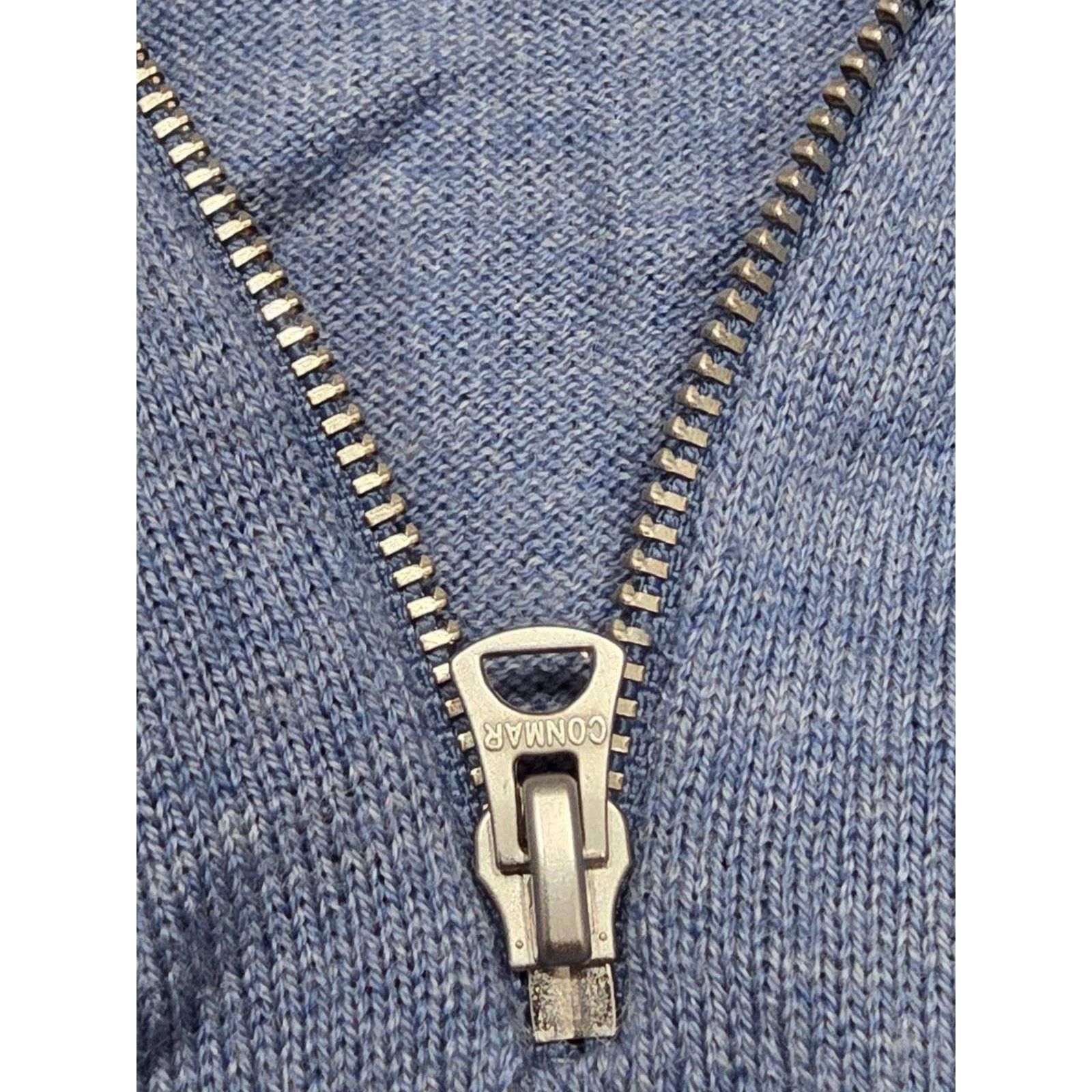 J.Crew J.Crew Blue 1/4 Zip Merino Neck Pullover Small A003327 Size S / US 4 / IT 40 - 6 Thumbnail
