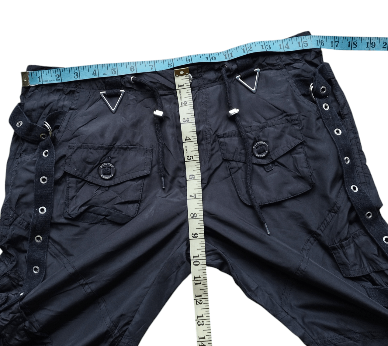 14th Addiction × Japanese Brand × Le Grande Bleu (L.G.B.) R London Parachute Multipocket Bondage Pant Size 24" / US 00 / IT 34 - 10 Thumbnail