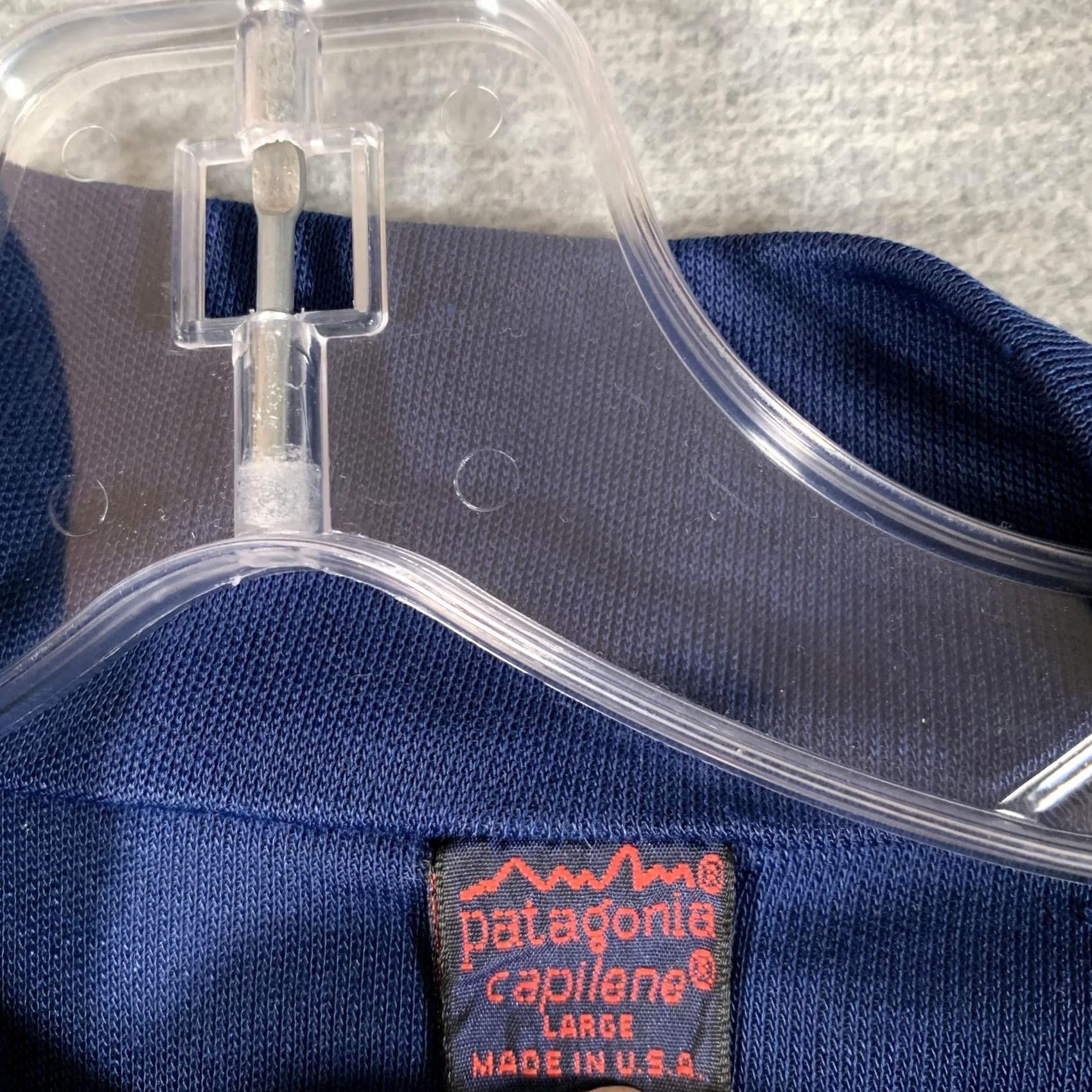 Patagonia VINTAGE Patagonia Pullover Mens L Blue Capilene 1/4 Zip Long Sleeve USA 90s Size US L / EU 52-54 / 3 - 7 Thumbnail