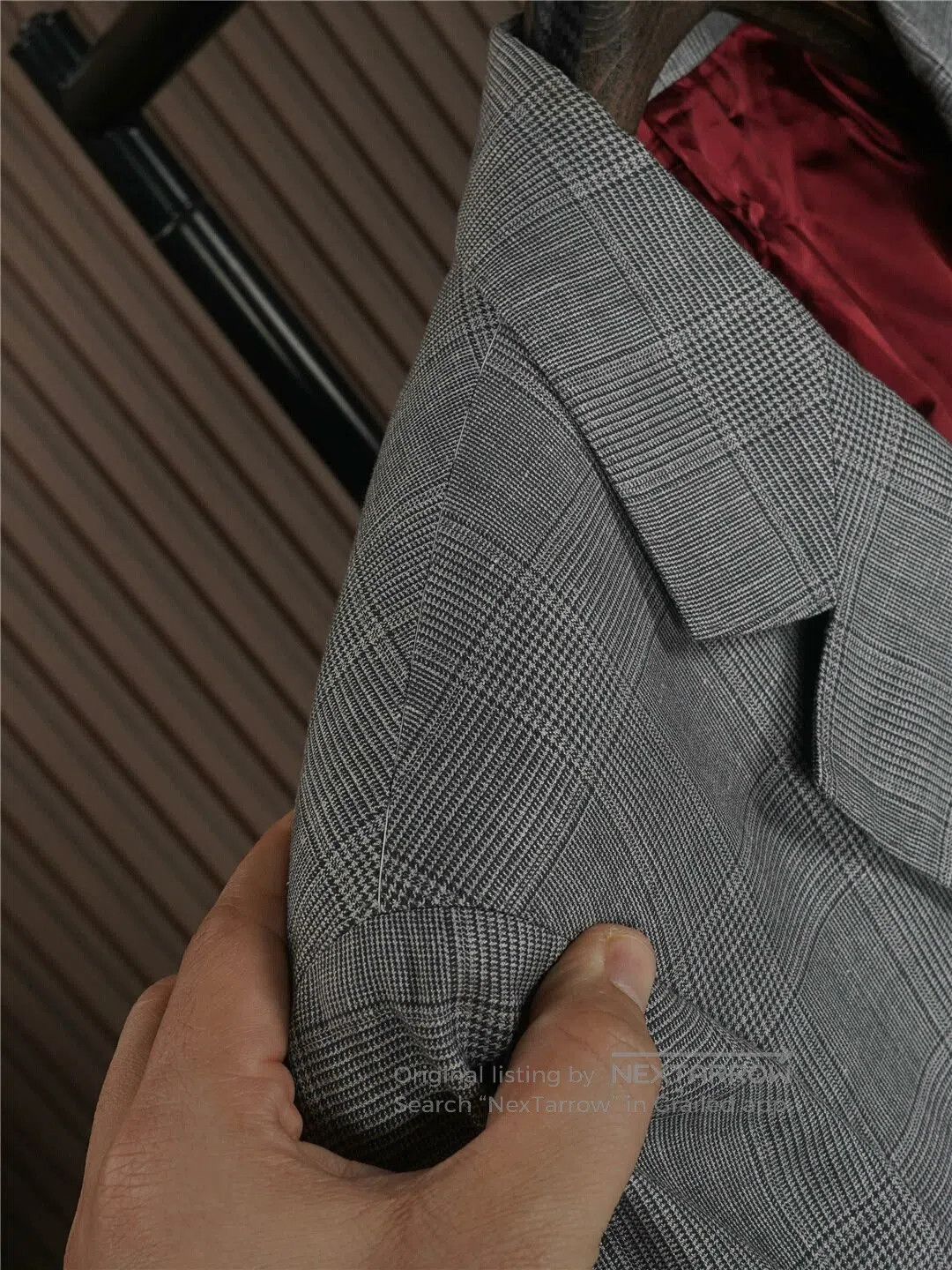 Brunello Cucinelli Brunello Cucinelli Men's Gray Plaid Suit. Size US M / EU 48-50 / 2 - 4 Thumbnail