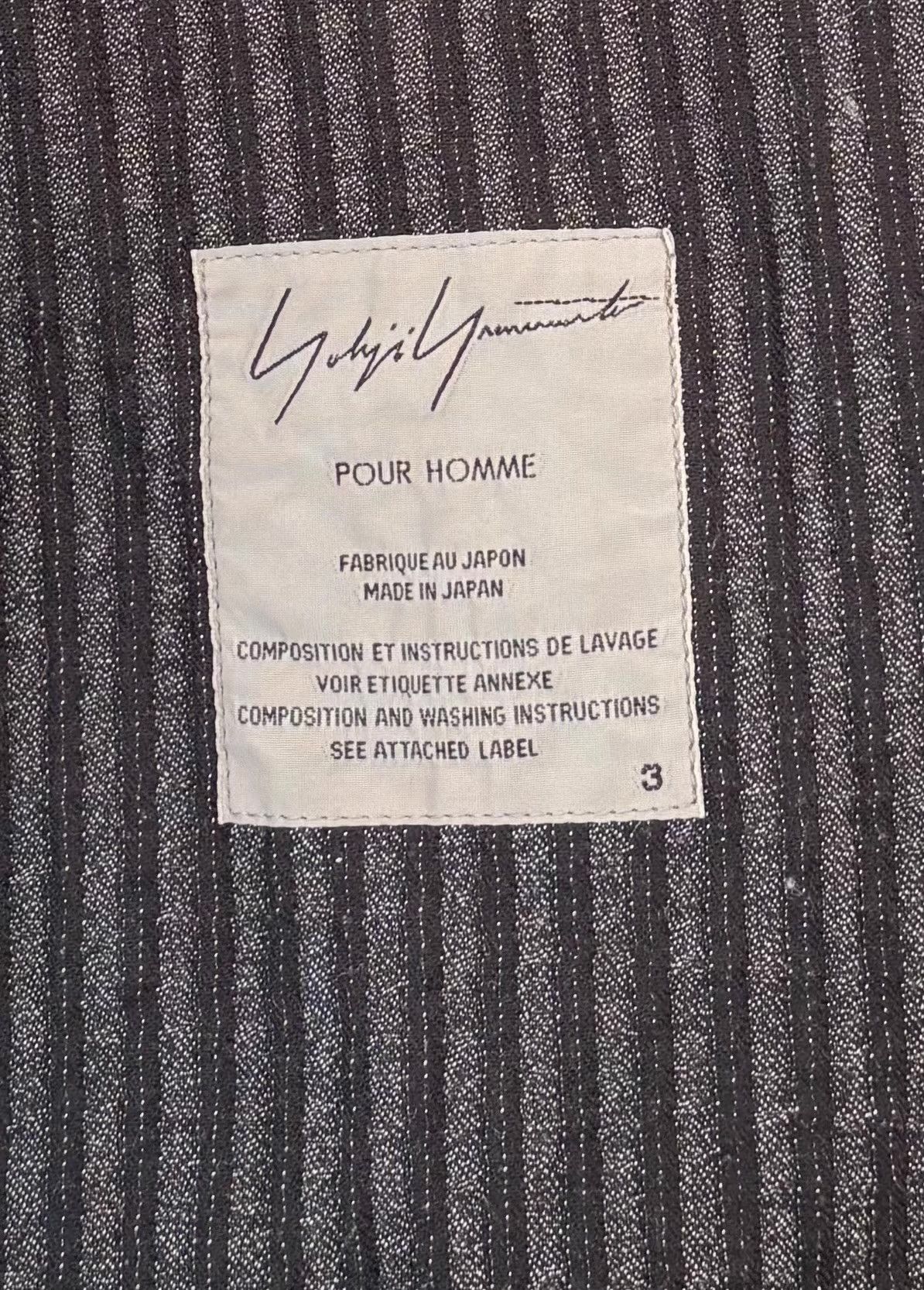 Yohji Yamamoto Yohji Yamamoto 16AW Men's Distressed Blazer Ｑ21 Size 50R - 2 Thumbnail