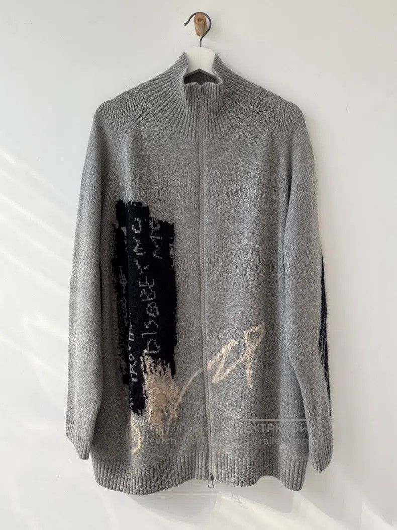 Yohji Yamamoto Yohji Yamamoto 24AW Wool Cardigan Jacket Size US M / EU 48-50 / 2 - 1 Thumbnail