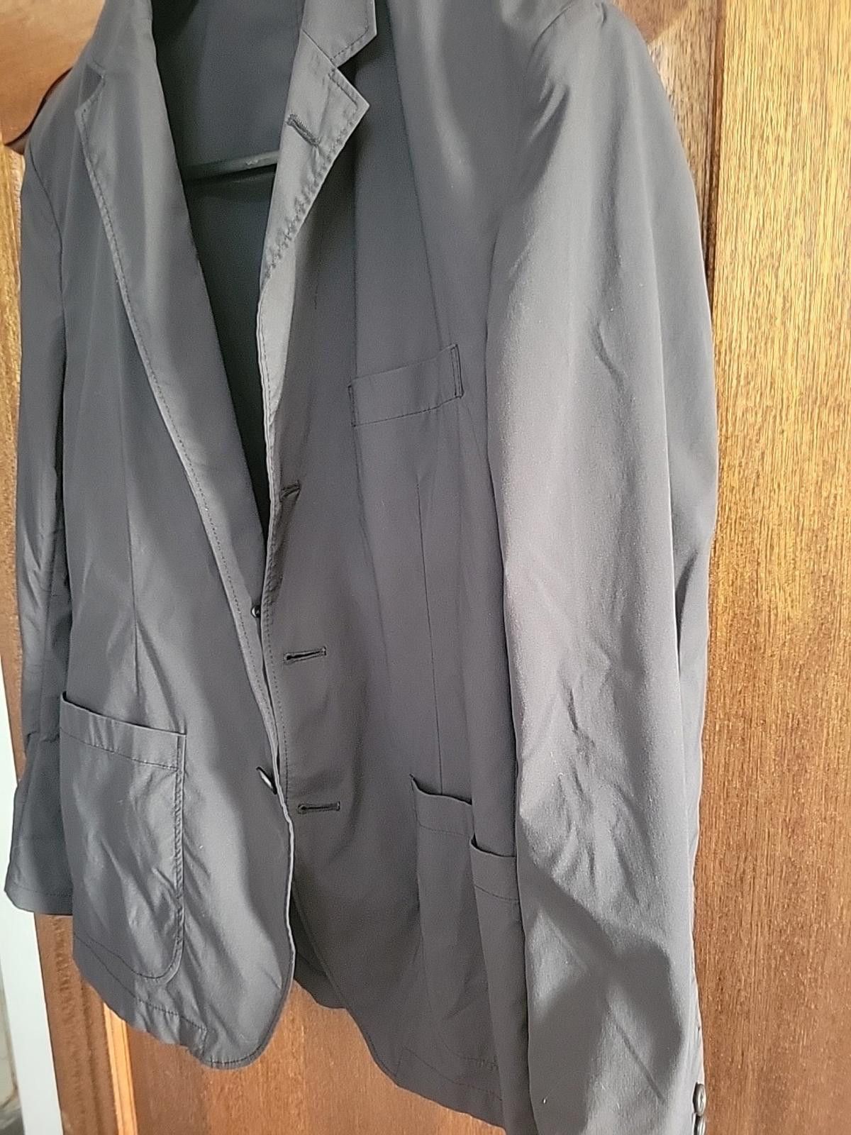 Muji Muji Mens Nylon Chore Workwear Jacket Size M Black Rrp £89 Size US M / EU 48-50 / 2 - 3 Thumbnail