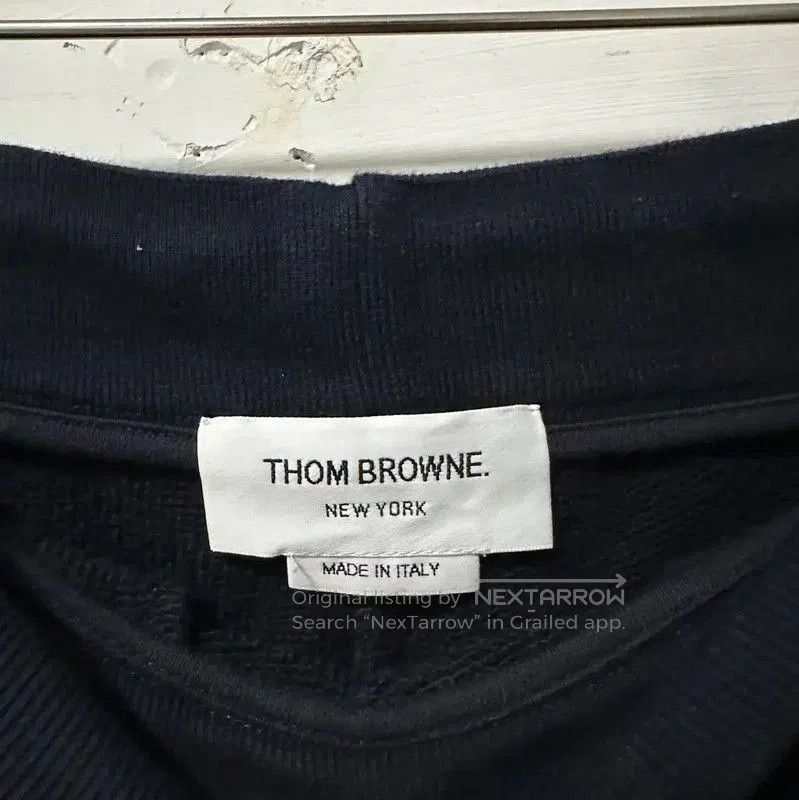 Thom Browne Thom Browne Navy Cotton Women's Shorts . Size 23" - 4 Thumbnail