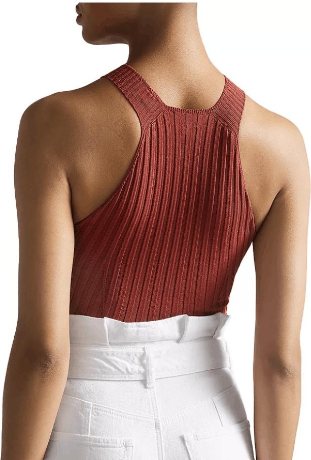 Ted Baker Ted Baker London Feoniix Knit Halter Rib Top ( S ) Size S / US 4 / IT 40 - 3 Thumbnail