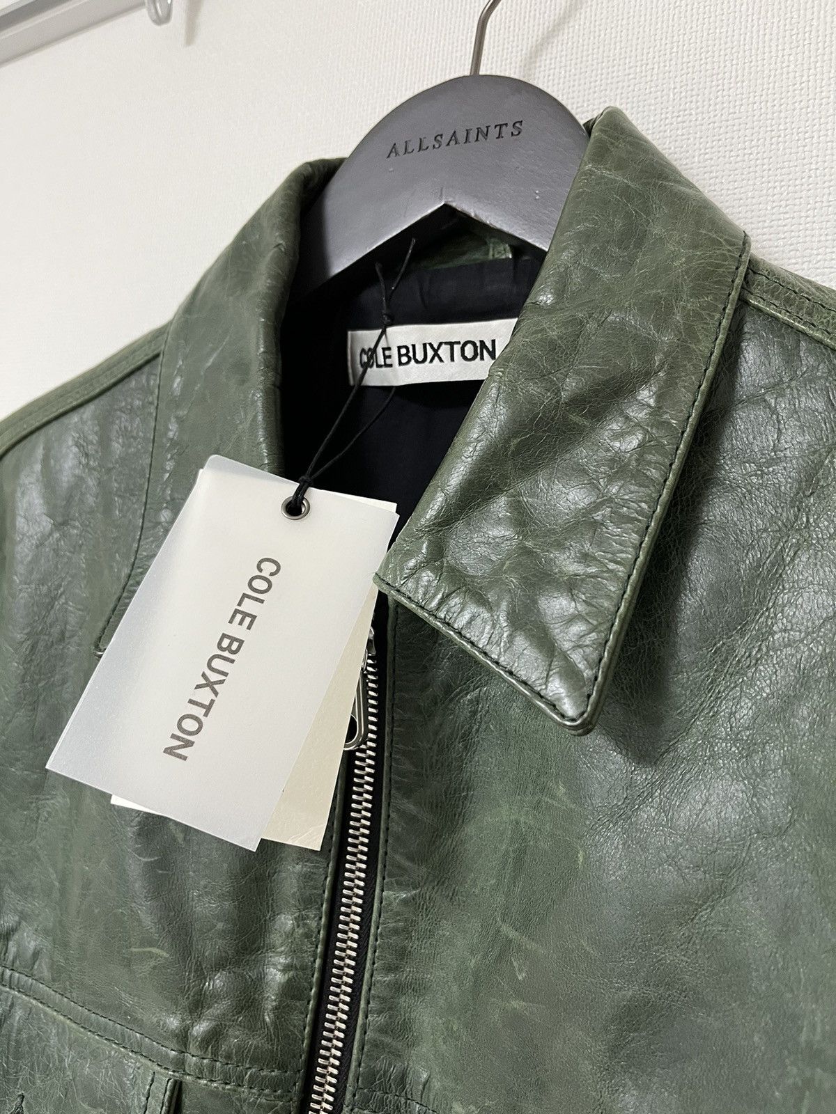 Cole Buxton × Vintage Cole Buxton Leather Jacket Size US M / EU 48-50 / 2 - 5 Thumbnail