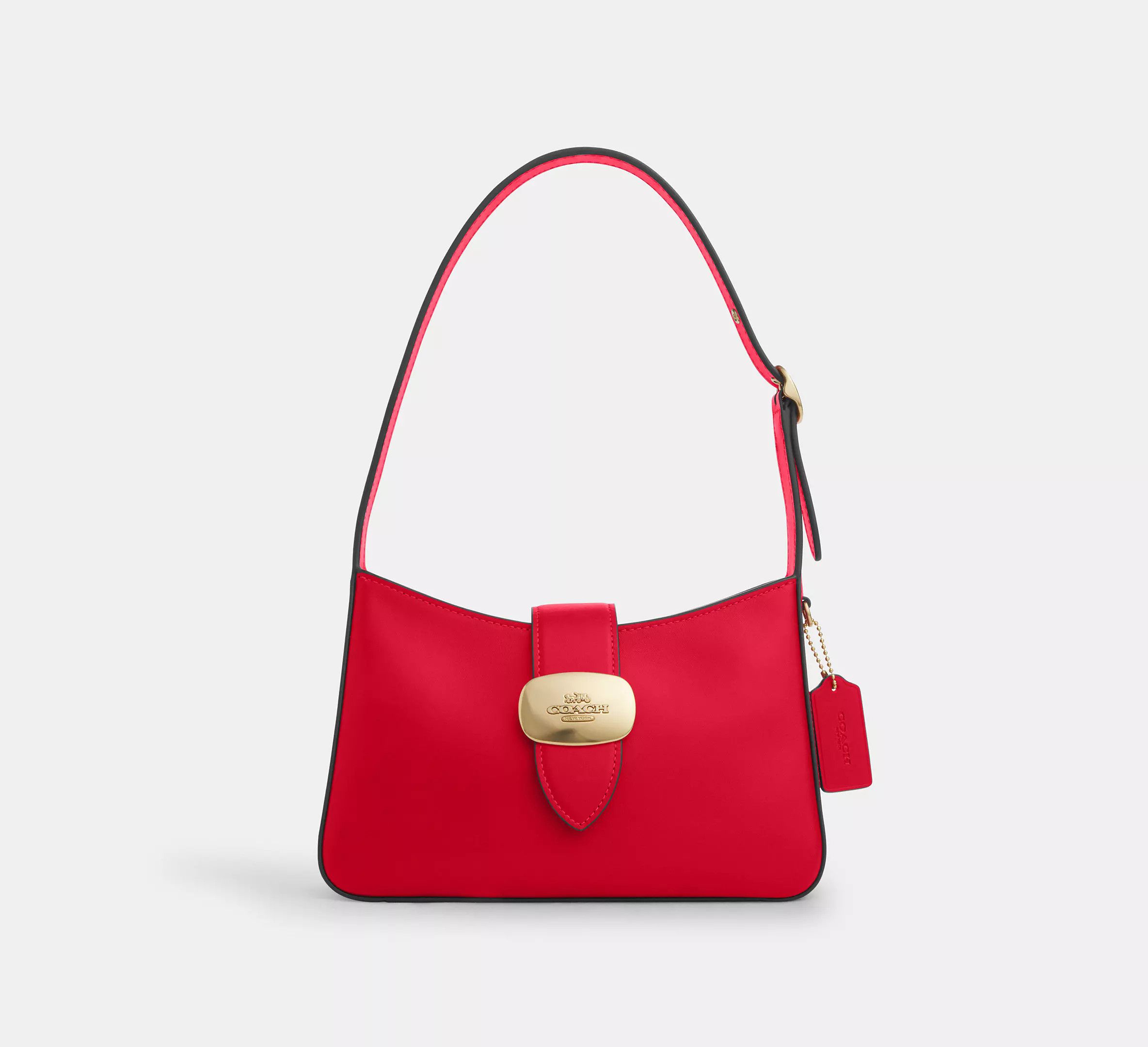 Coach Eliza Shoulder Bag With Zipper Closure CAA93 Size ONE SIZE - 7 Thumbnail