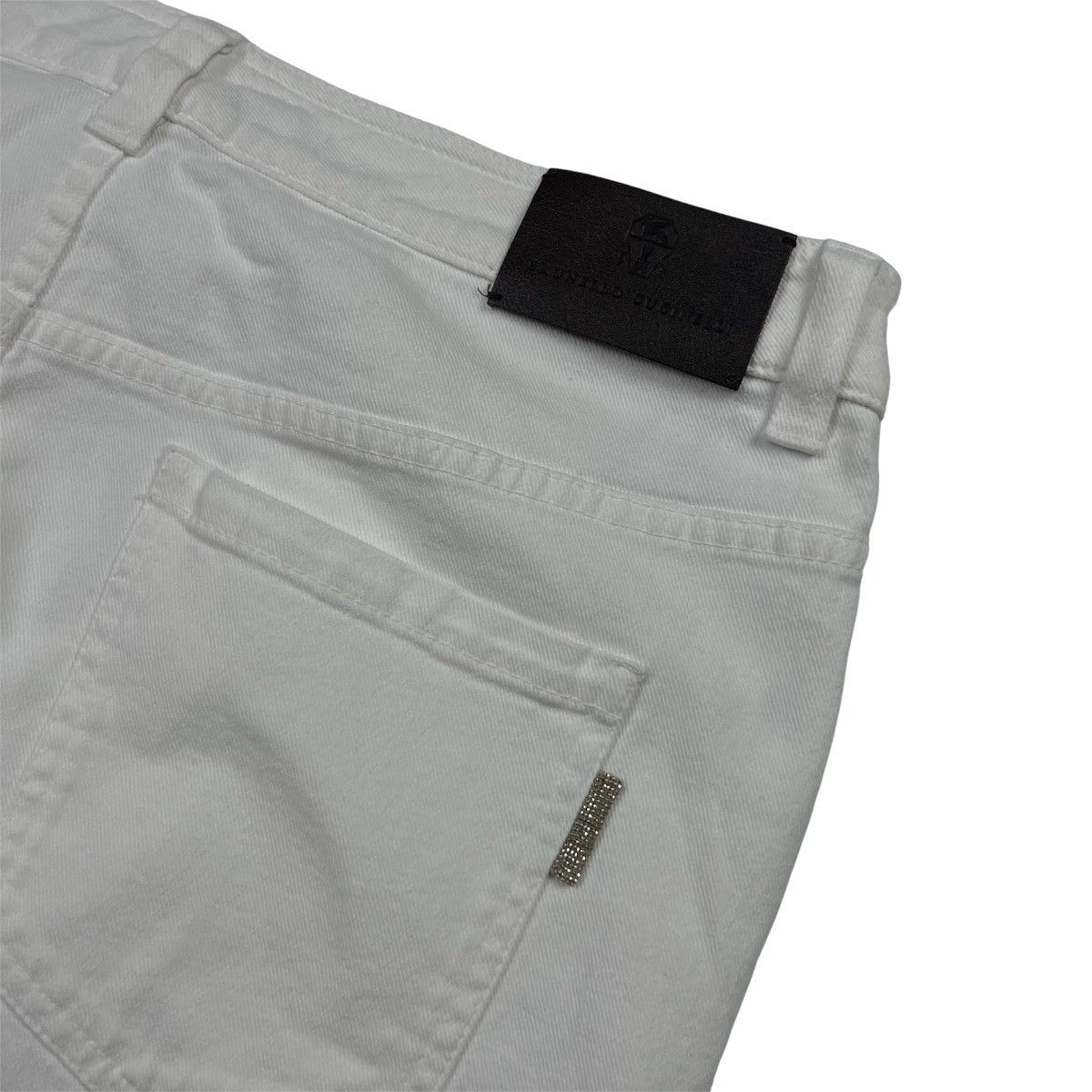 Brunello Cucinelli Brunello Cucinelli Luxury Denim Jeans Made in Italy White Size 32" / US 10 / IT 46 - 9 Thumbnail