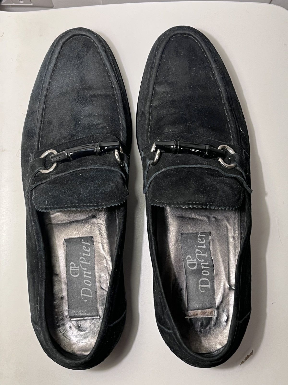 Other Don Pier Black Suede Loafers/Moccasins Size US 8 / EU 41 - 4 Thumbnail