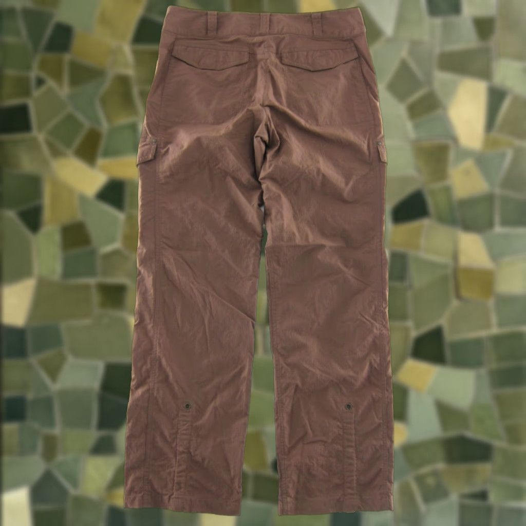 ExOfficio EXOFFICIO Brown Nylon Stretch Hike Travel Pocket Cargo Pant Women Size 8 Size 30" / US 8 / IT 44 - 1 Thumbnail