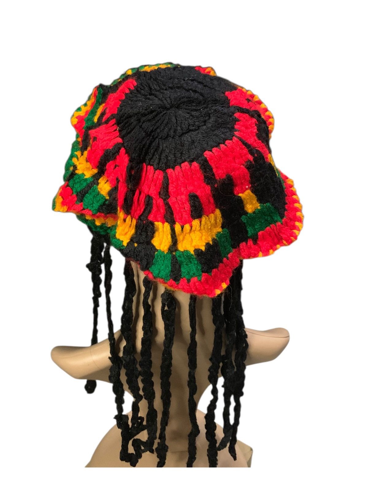 Bob Marley × Japanese Brand × Vintage Hand Made Crochet Knitted Like Bob Marley Style Size ONE SIZE - 5 Thumbnail